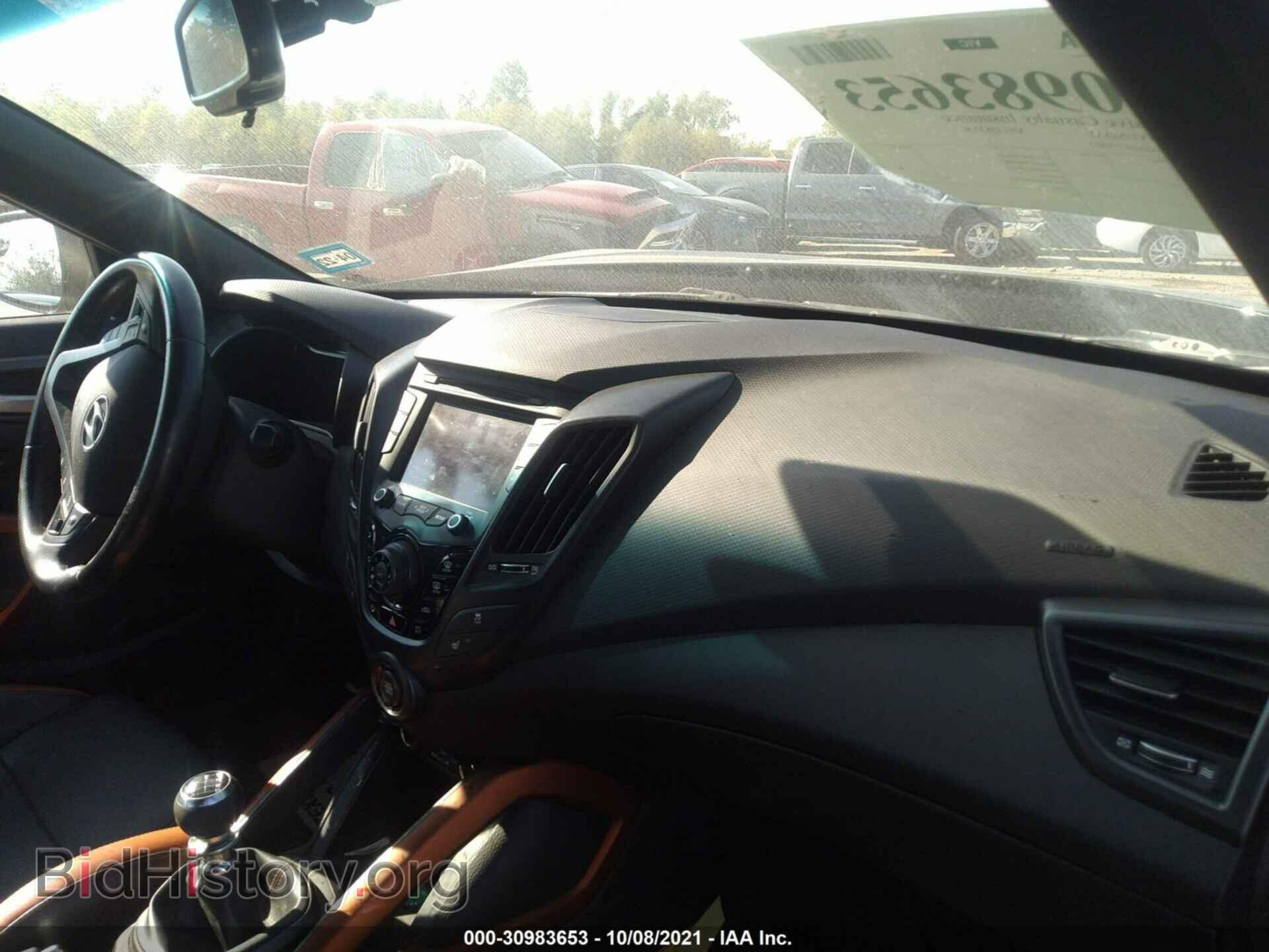 2016 HYUNDAI VELOSTER - VIN: KMHTC6AEXGU275407 - Фото 5