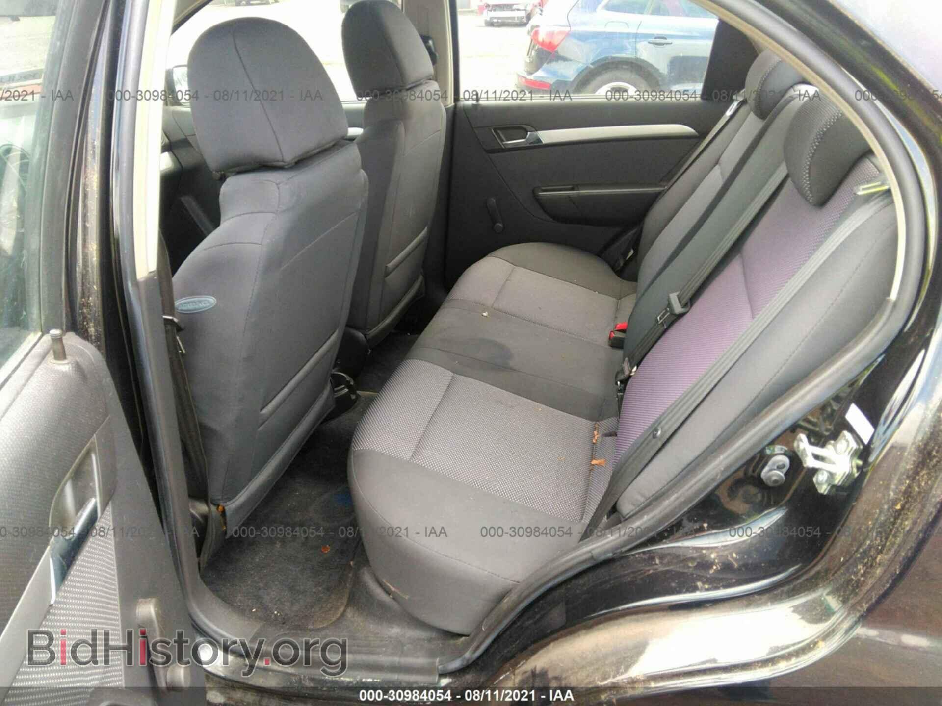2011 CHEVROLET AVEO - VIN: KL1TD5DE9BB151714 - Фото 8