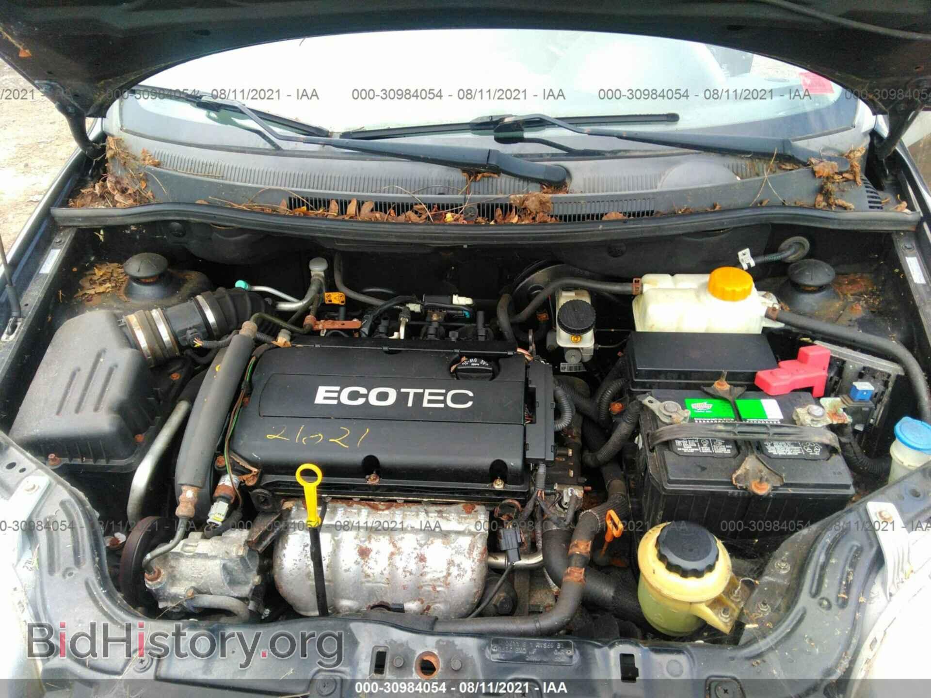 2011 CHEVROLET AVEO - VIN: KL1TD5DE9BB151714 - Фото 10