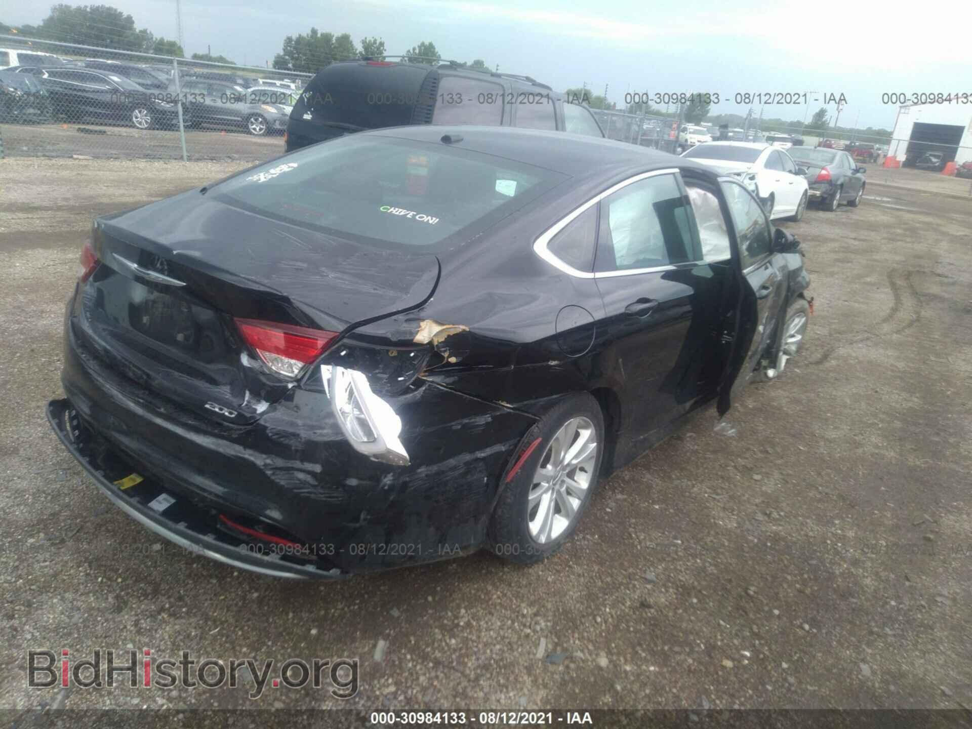 2015 CHRYSLER 200 - VIN: 1C3CCCAB0FN504084 - Фото 4