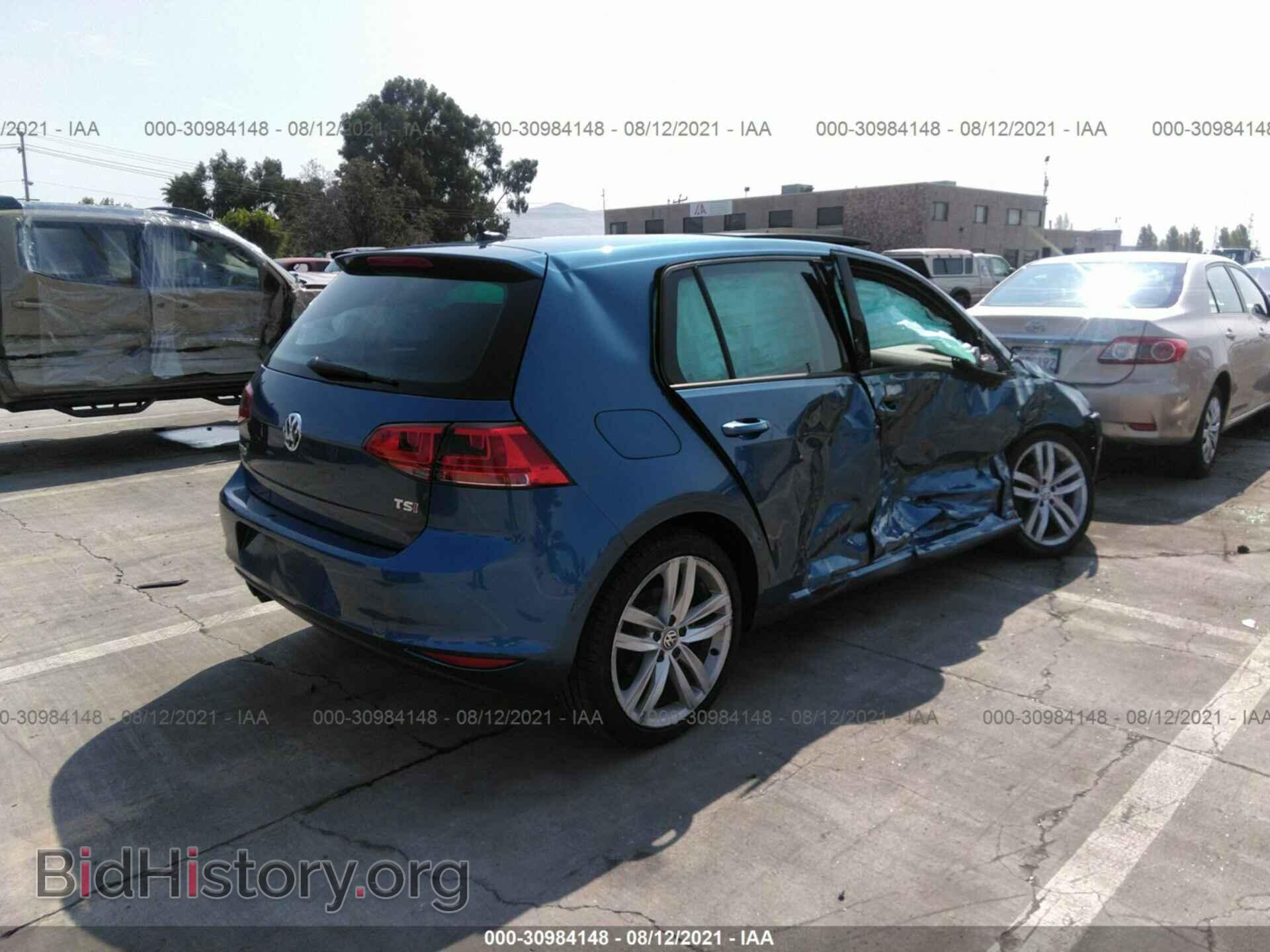 2017 VOLKSWAGEN GOLF - VIN: 3VW217AUXHM019368 - Фото 4