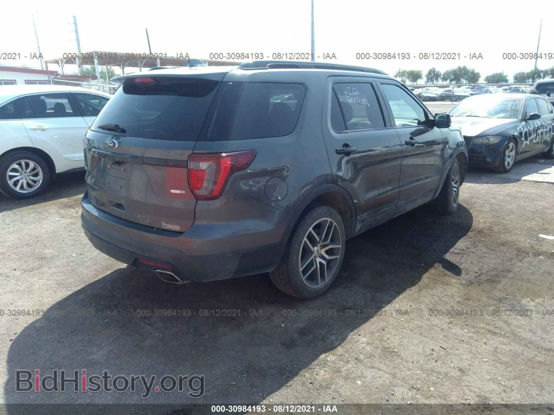 2017 FORD EXPLORER - VIN: 1FM5K8GT1HGB21875 - Фото 4