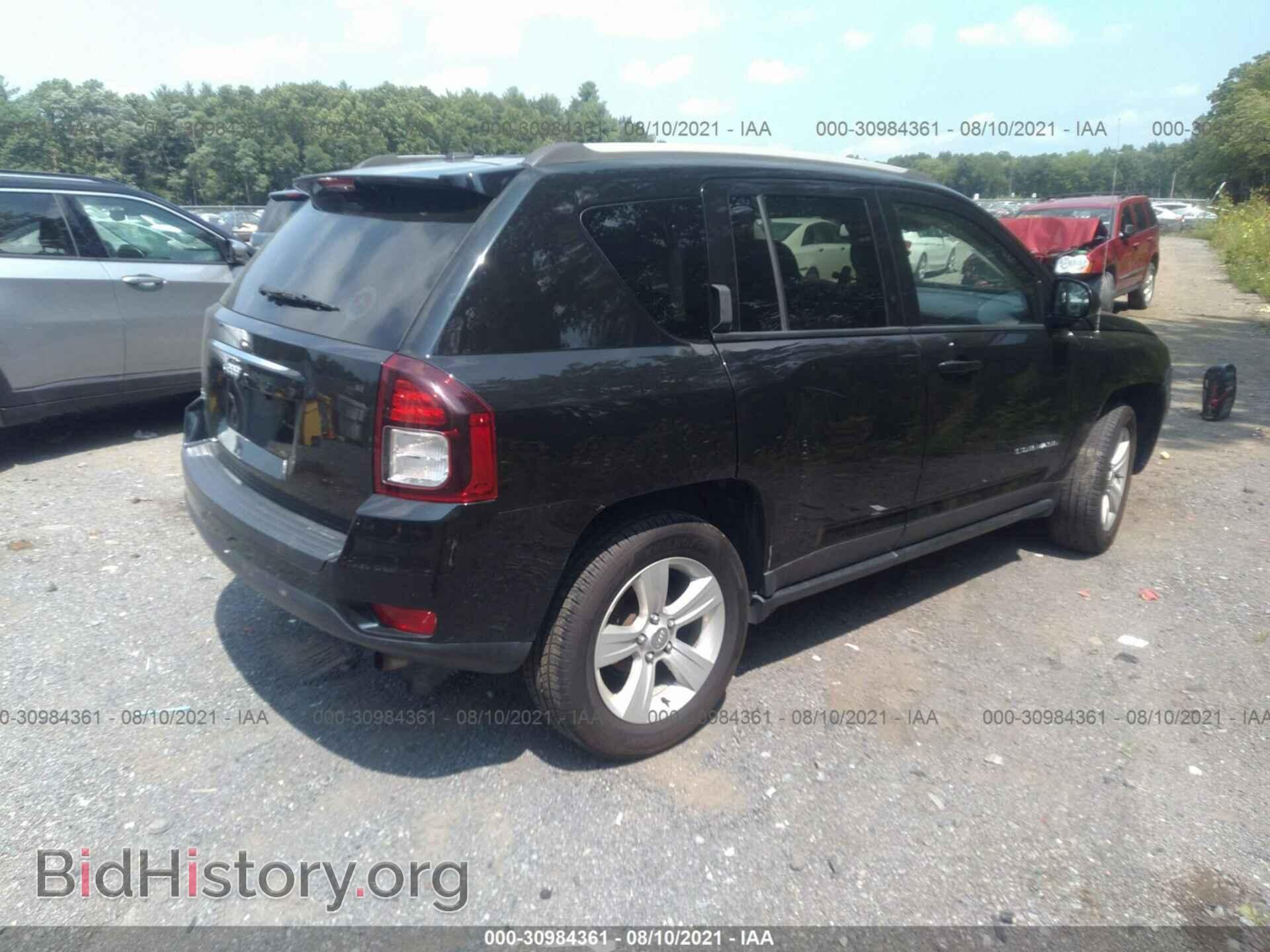 2016 JEEP COMPASS - VIN: 1C4NJDBB0GD797104 - Фото 4