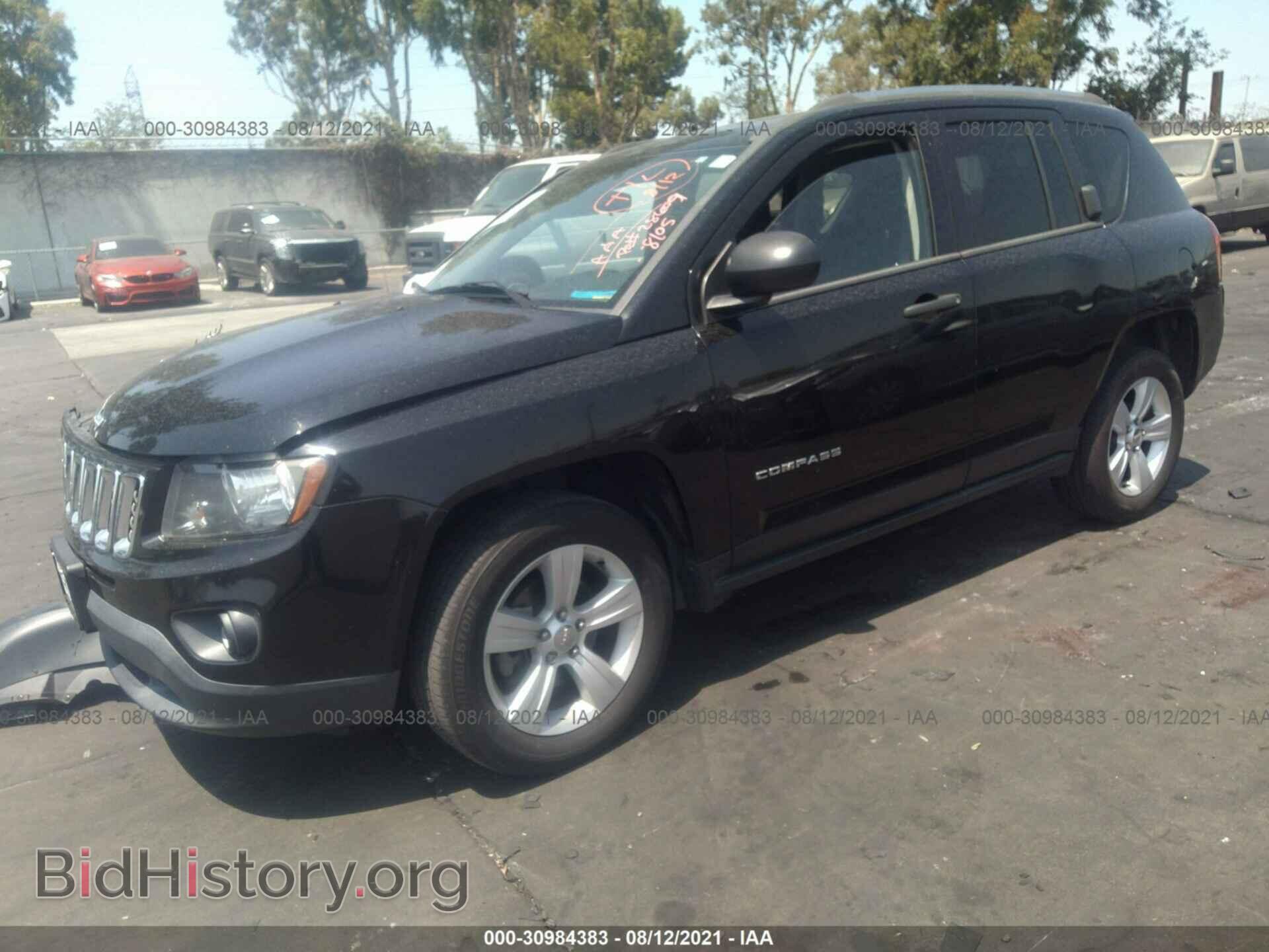 2014 JEEP COMPASS - VIN: 1C4NJCBB2ED770087 - Фото 2