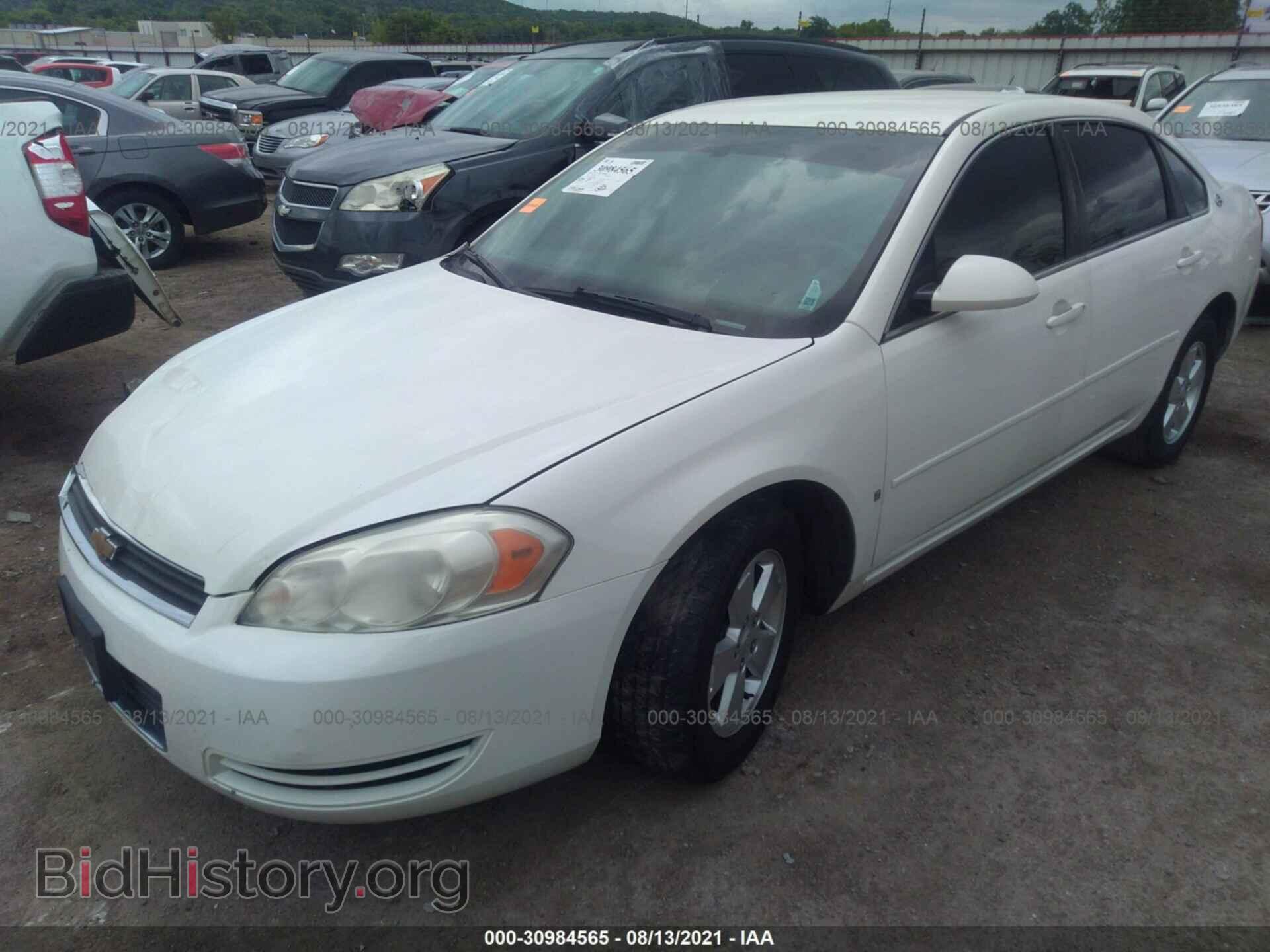 2007 CHEVROLET IMPALA - VIN: 2G1WT58NX79296006 - Фото 2