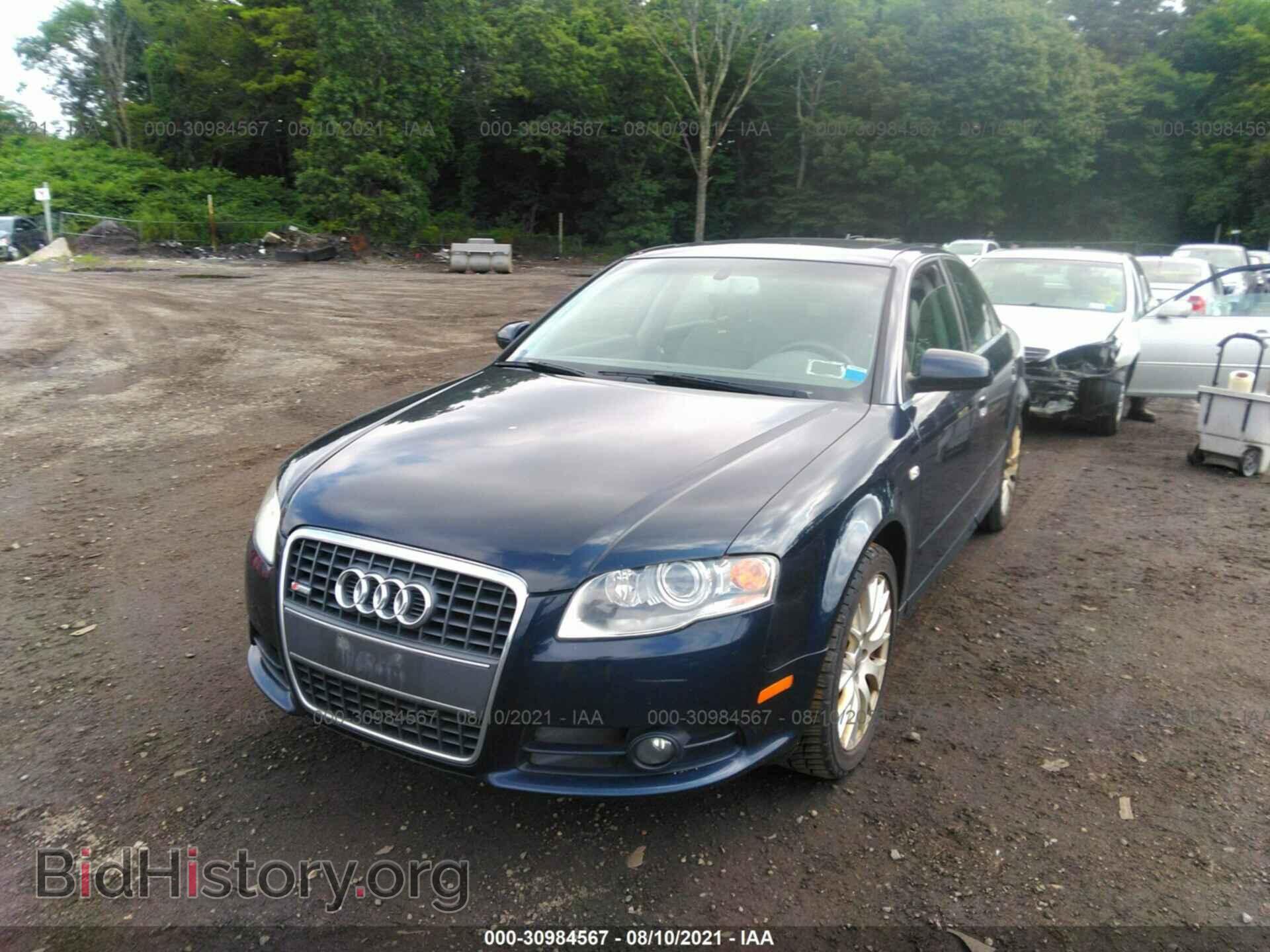 2008 AUDI A4 - VIN: WAUAF78E98A157721 - Фото 2