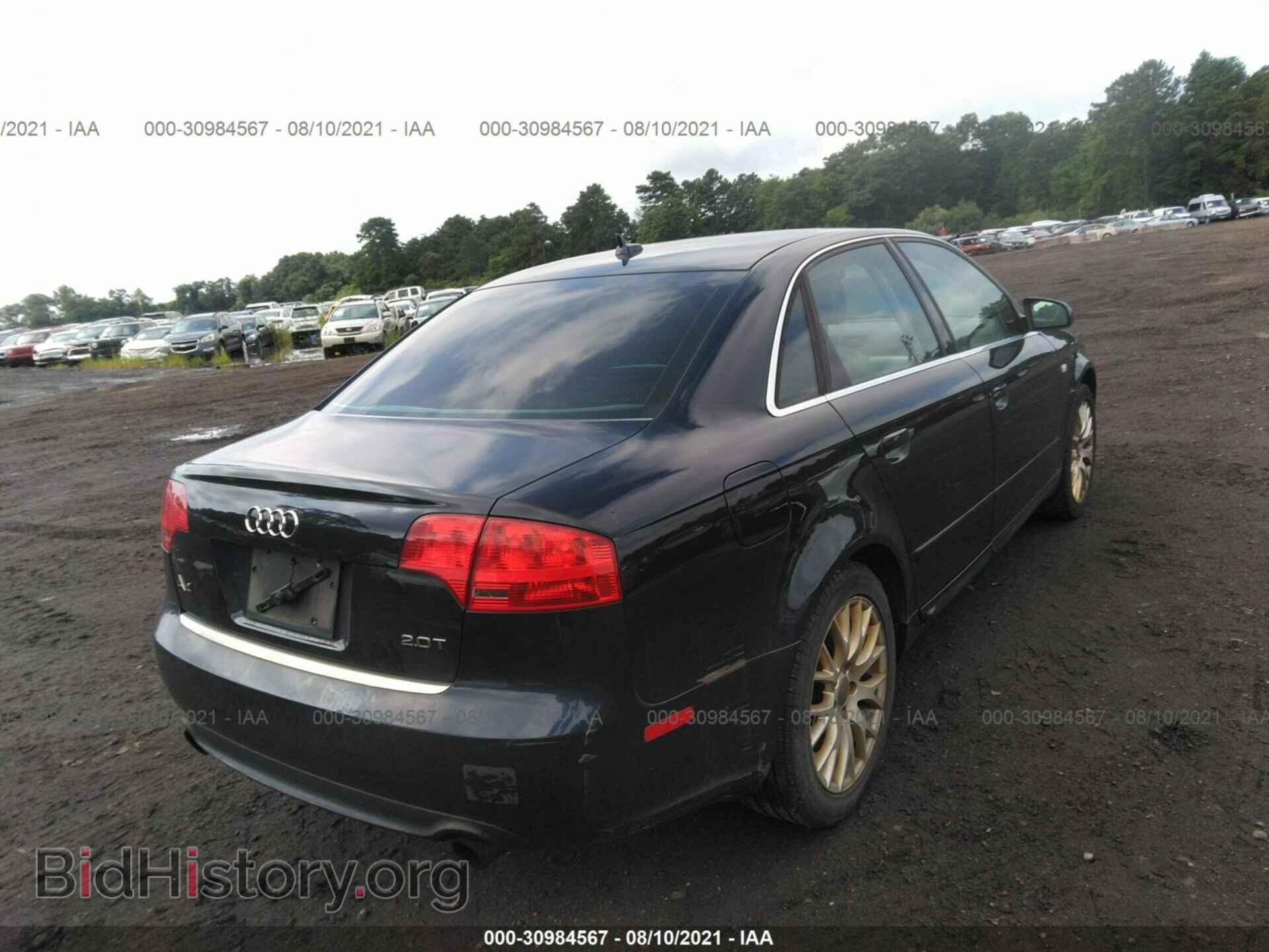 2008 AUDI A4 - VIN: WAUAF78E98A157721 - Фото 4