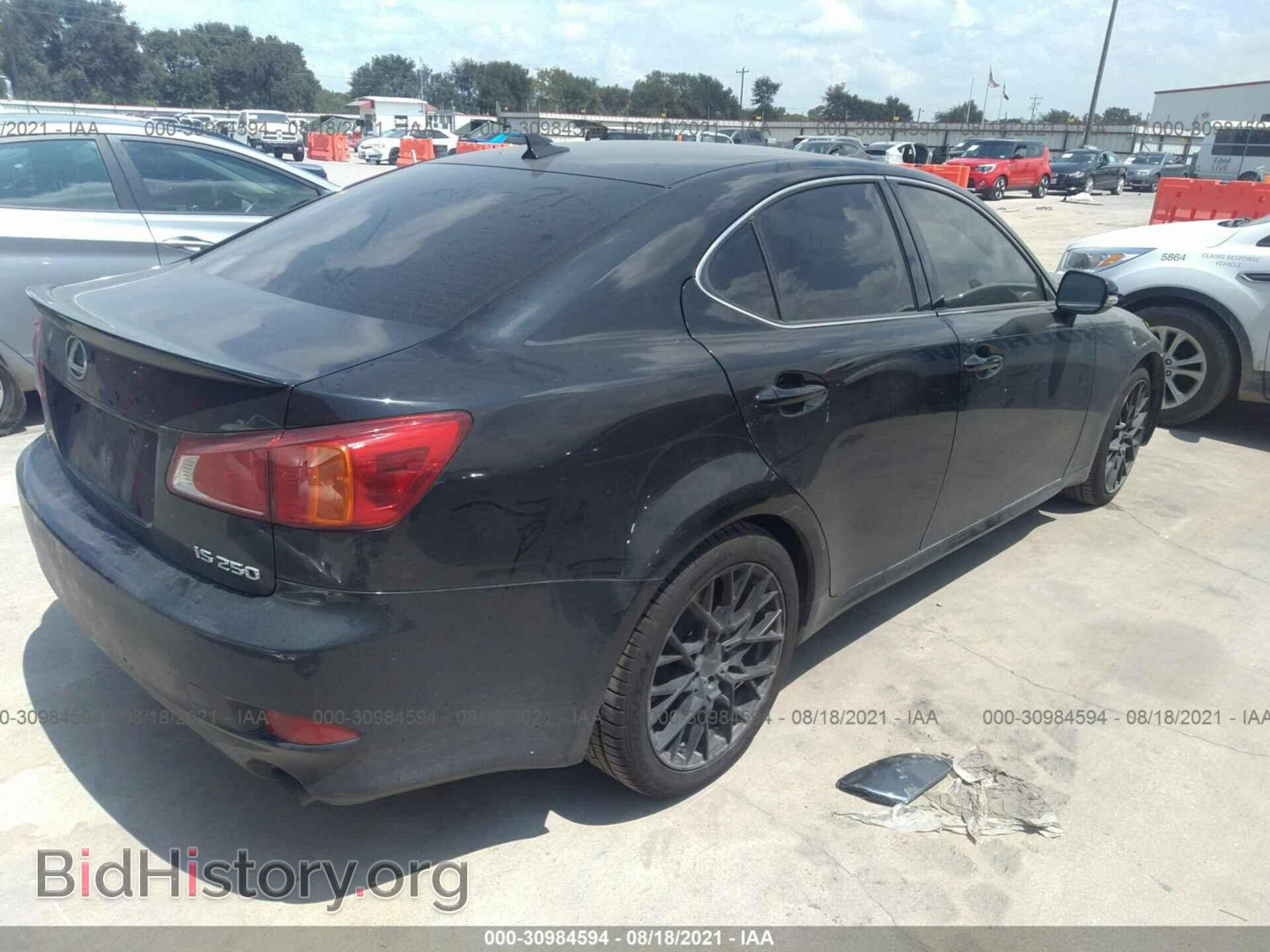 2010 LEXUS IS 250 - VIN: JTHBF5C20A5121325 - Фото 4