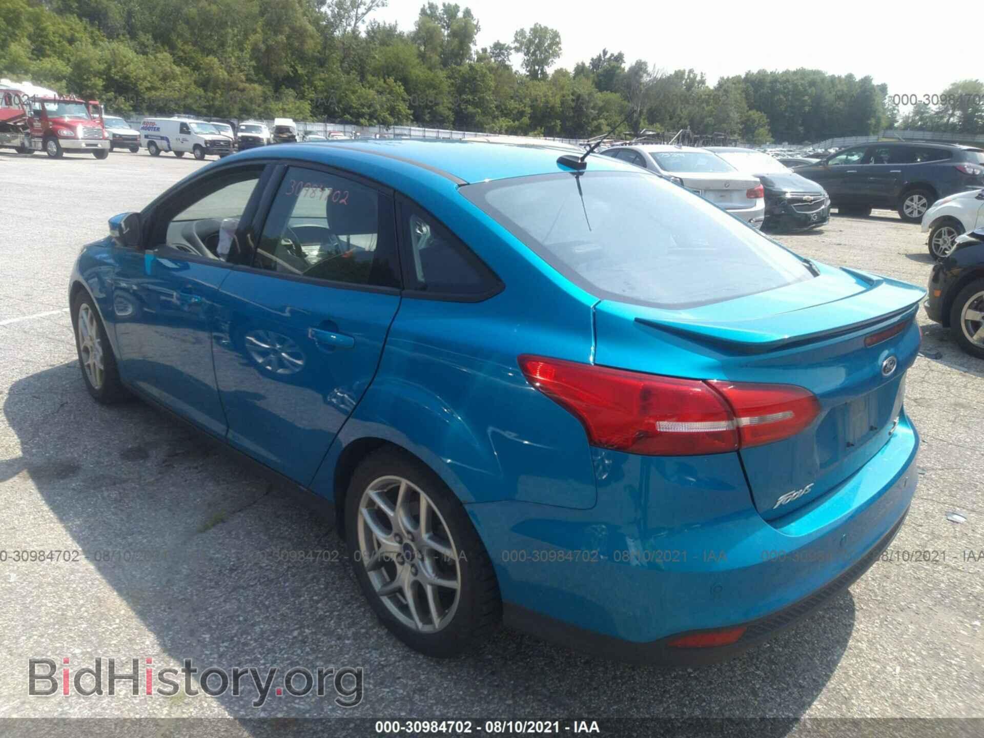 2015 FORD FOCUS - VIN: 1FADP3F25FL239998 - Фото 3