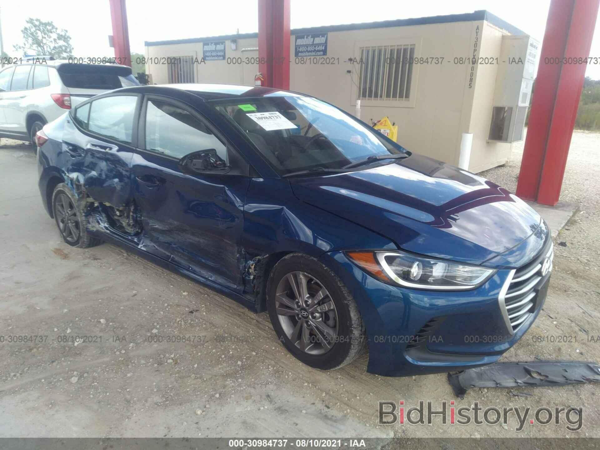 Photo 5NPD84LF9JH213776 - HYUNDAI ELANTRA 2018