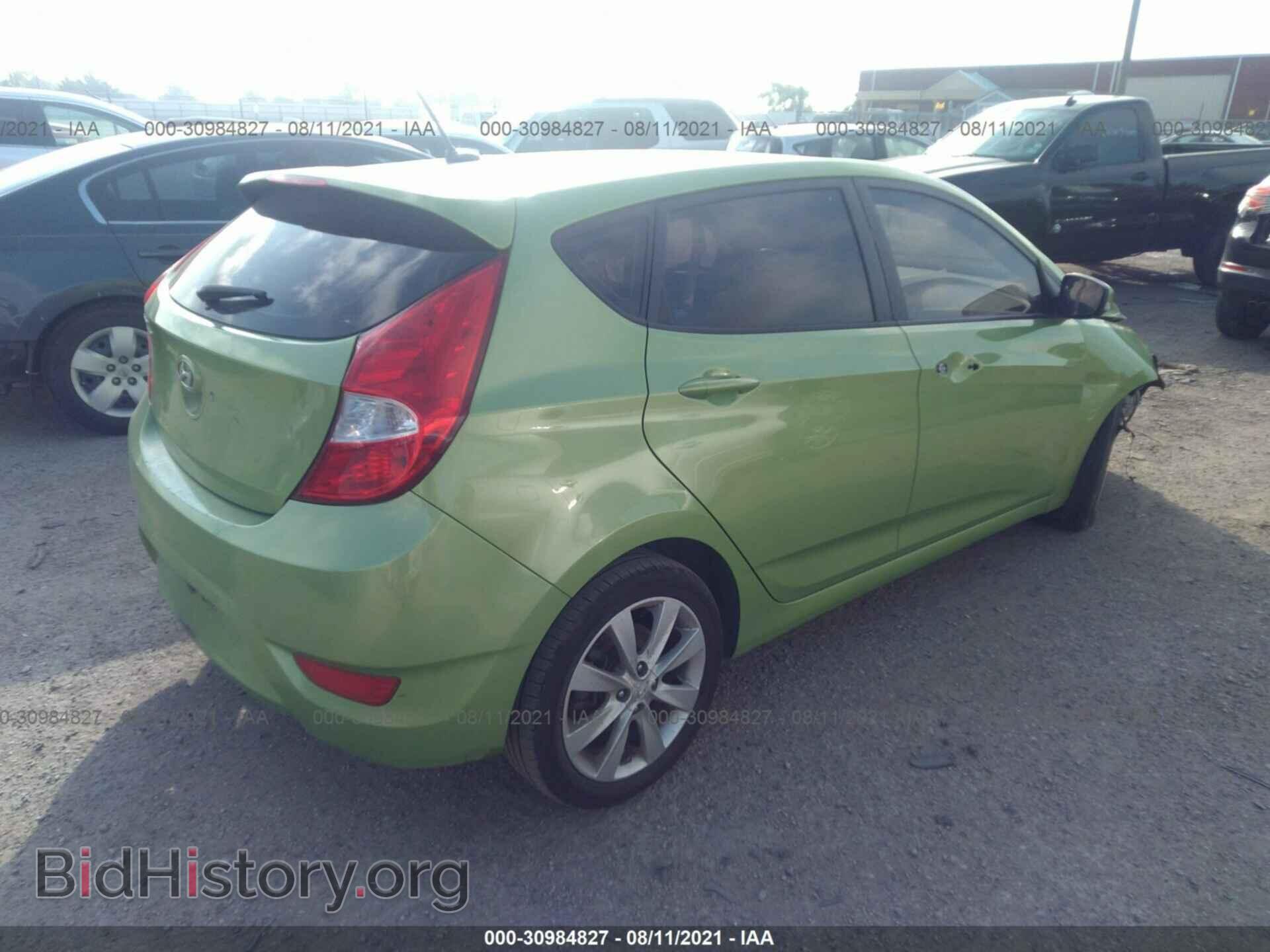 2014 HYUNDAI ACCENT - VIN: KMHCU5AE7EU197401 - Фото 4