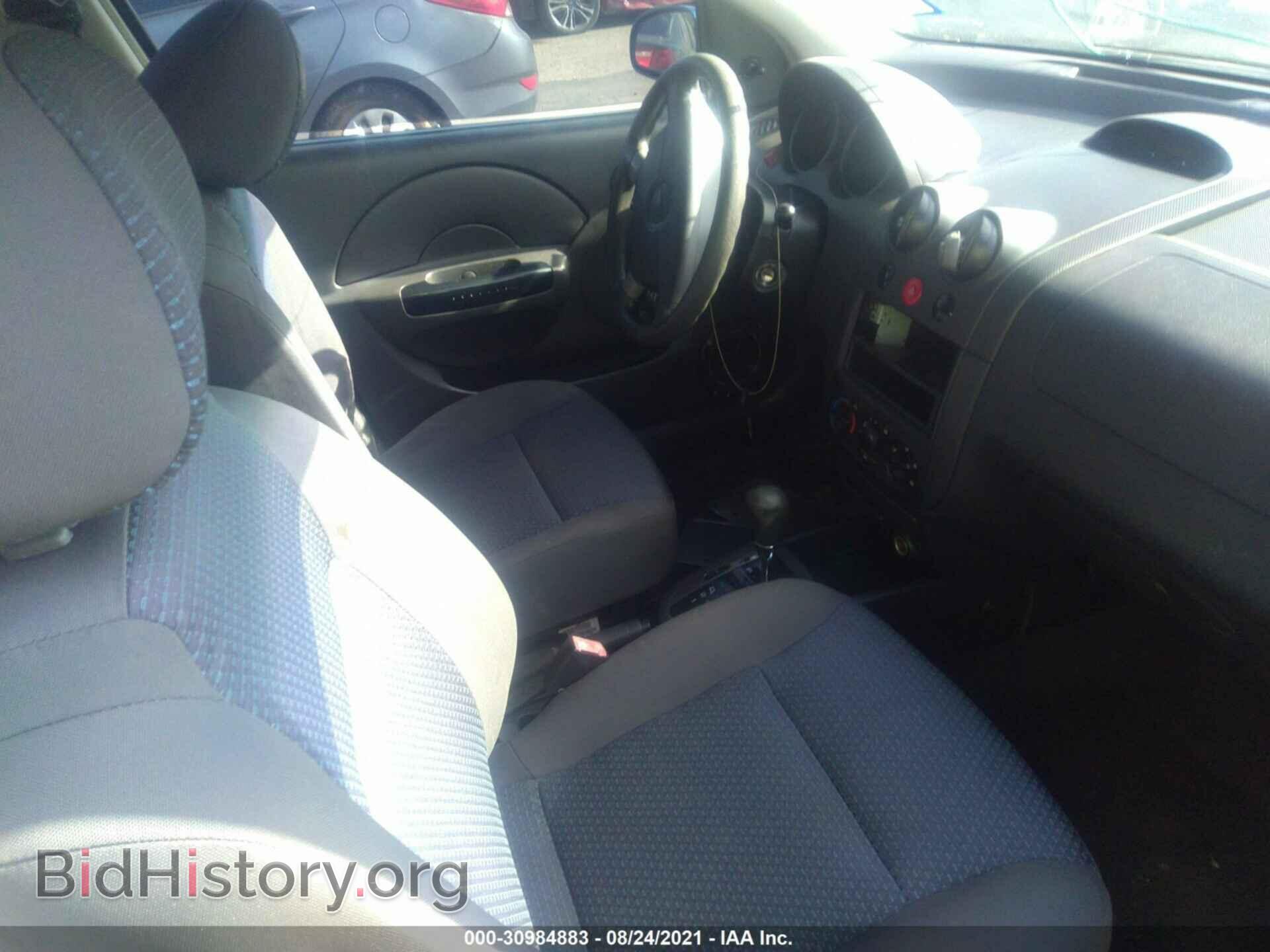 2006 CHEVROLET AVEO - VIN: KL1TD66616B559724 - Фото 5