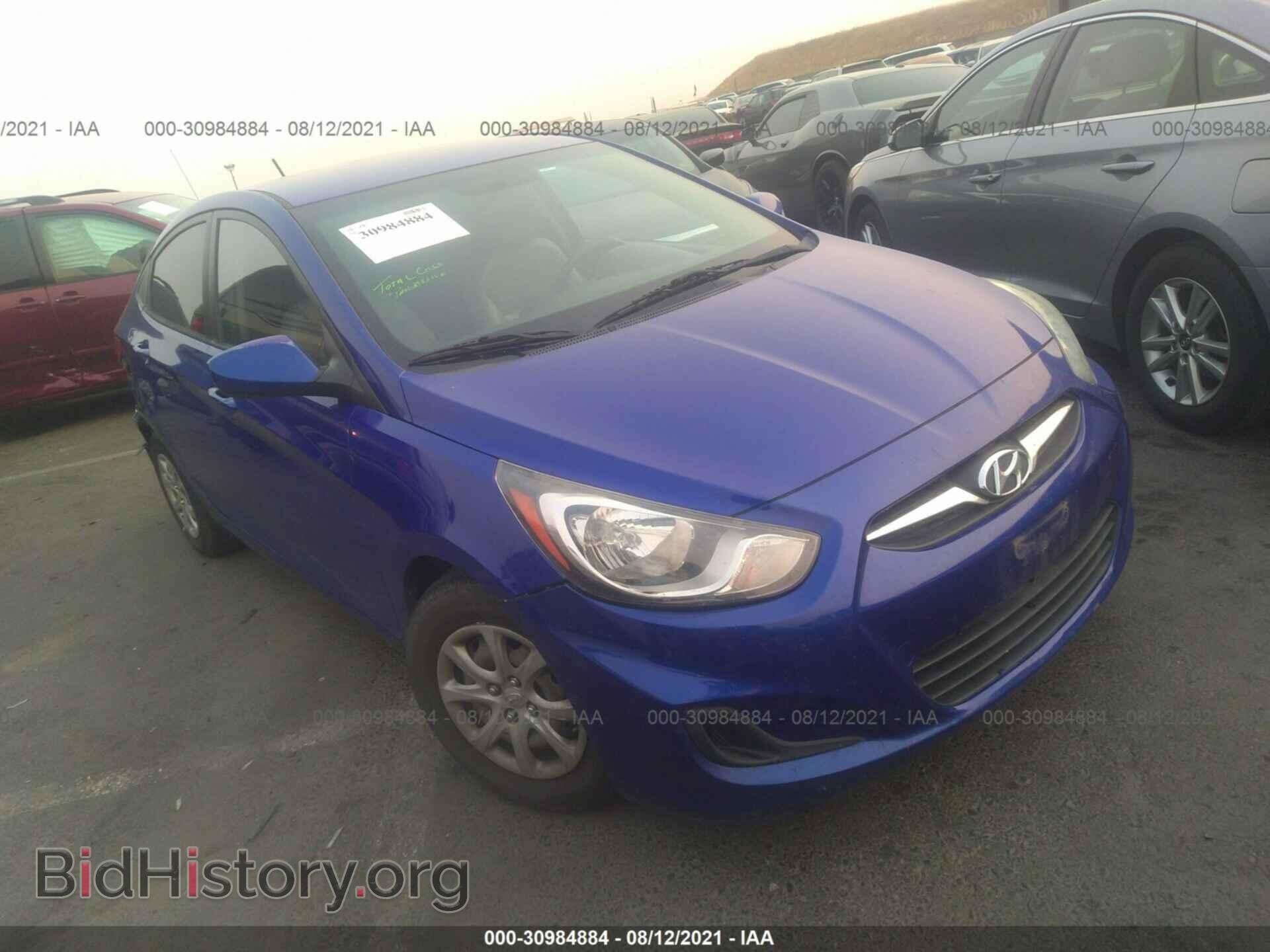 Photo KMHCT4AE7EU652244 - HYUNDAI ACCENT 2014