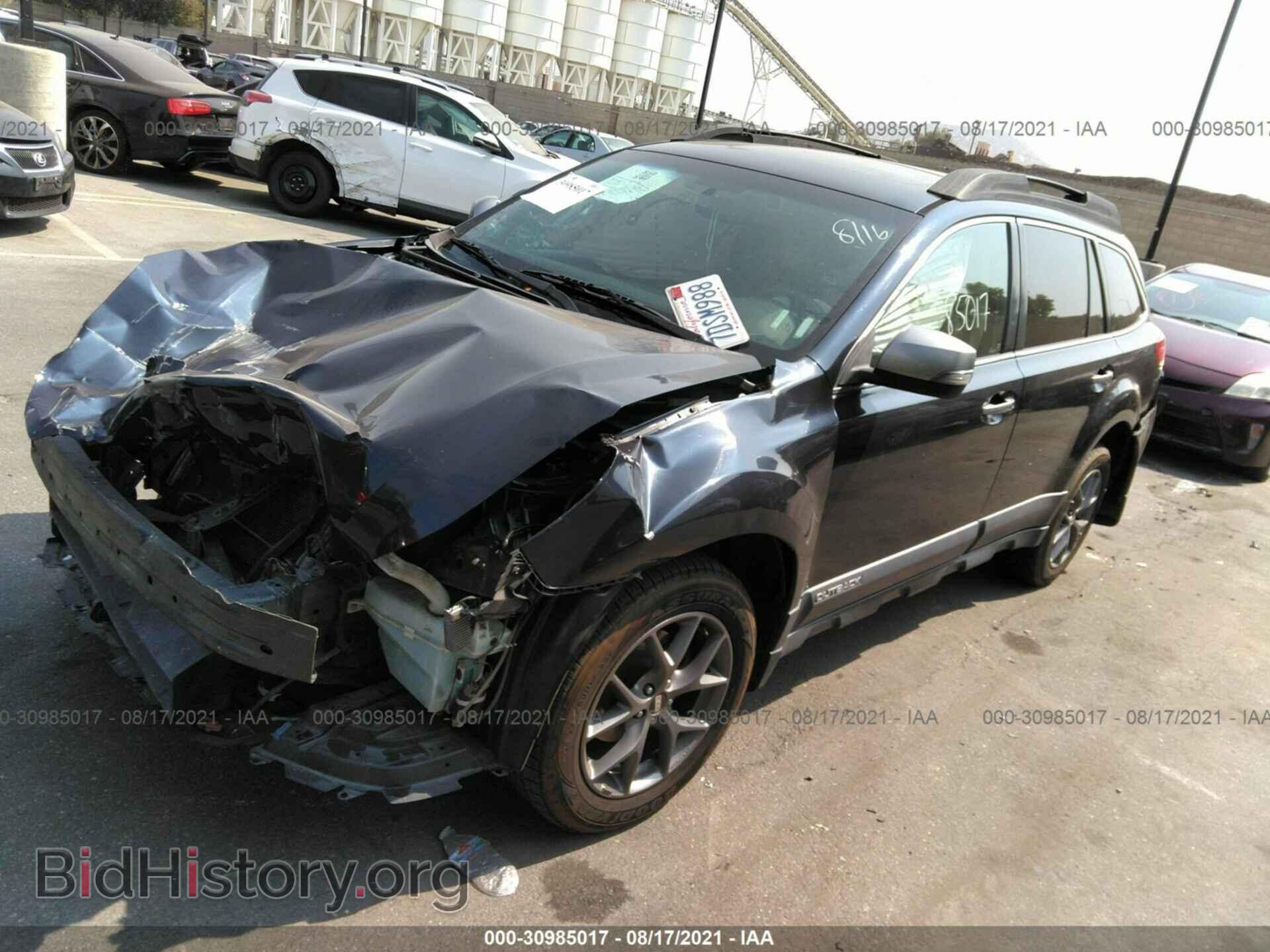 2014 SUBARU OUTBACK - VIN: 4S4BRBPCXE3241625 - Фото 2
