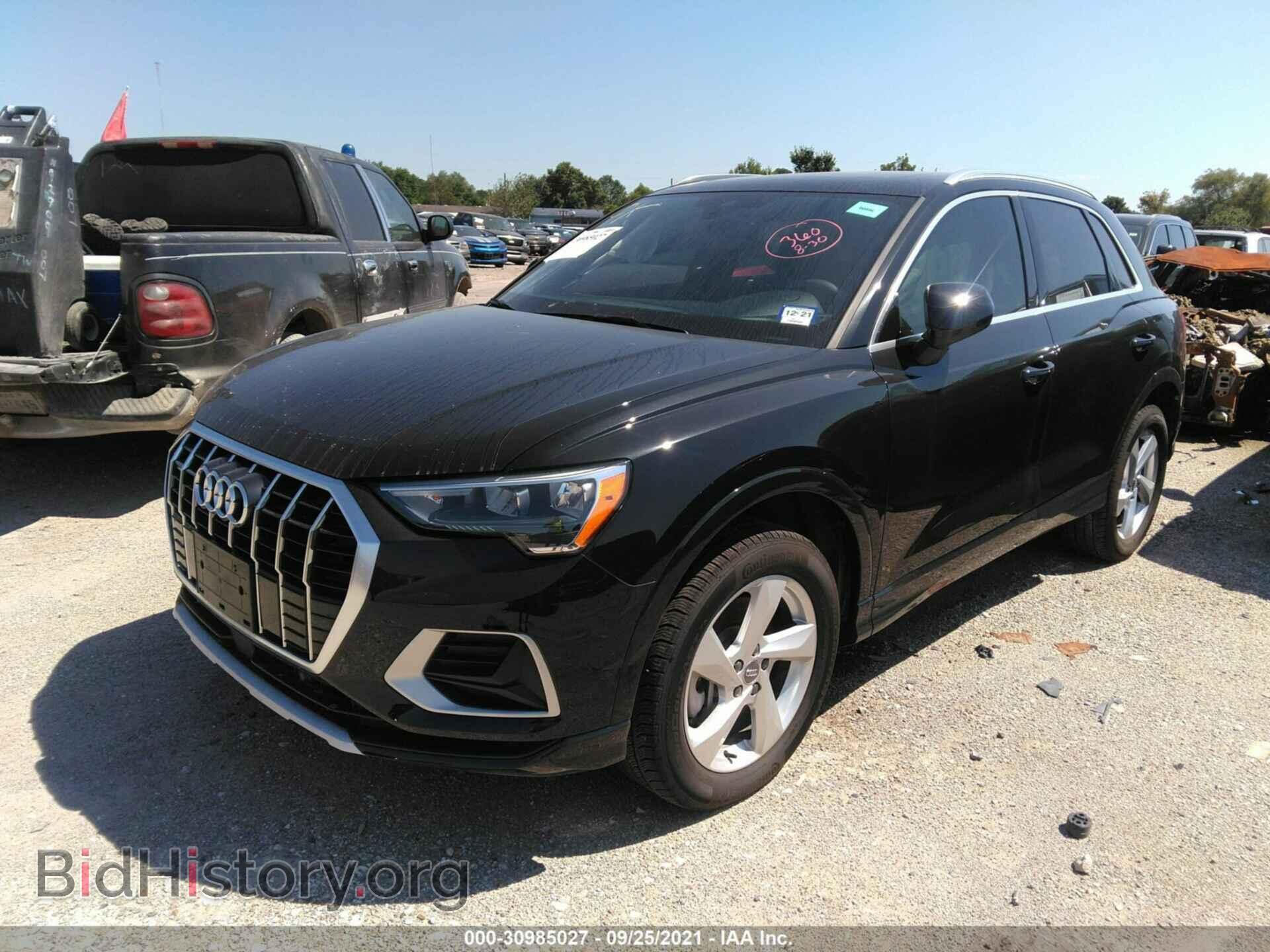 2020 AUDI Q3 - VIN: WA1AECF31L1098330 - Фото 2