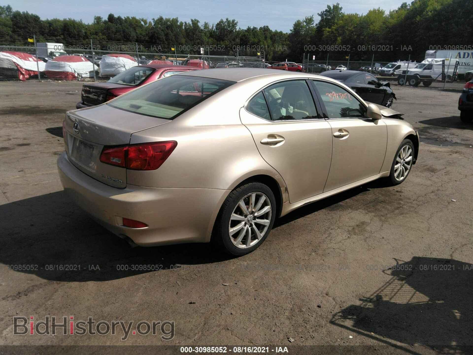 2006 LEXUS IS 250 - VIN: JTHCK262362002901 - Фото 4