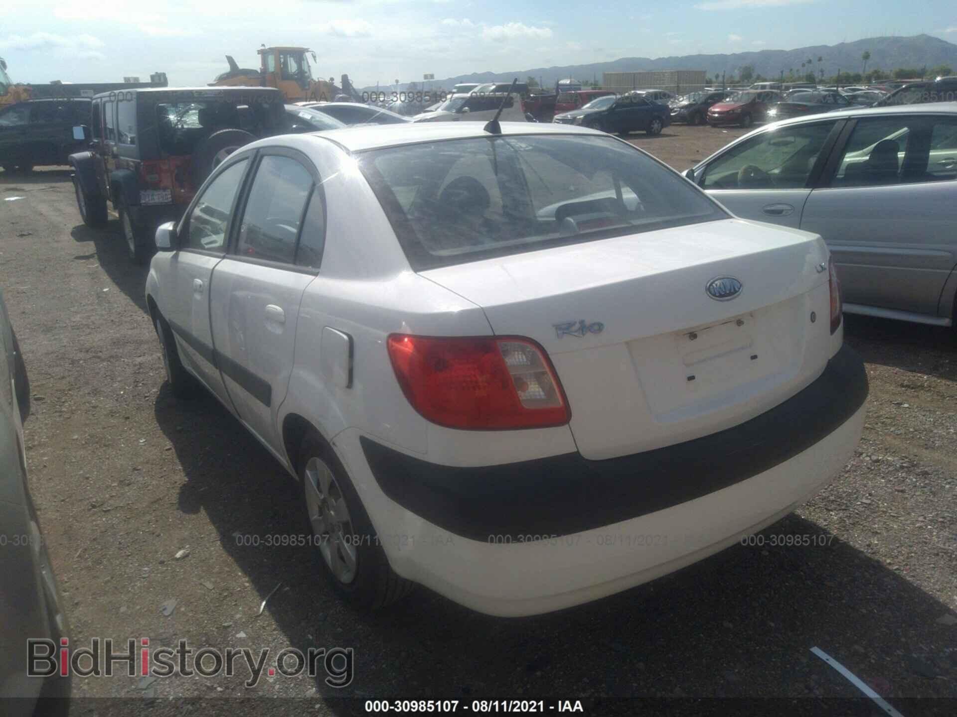 2006 KIA RIO - VIN: KNADE123766090671 - Фото 3
