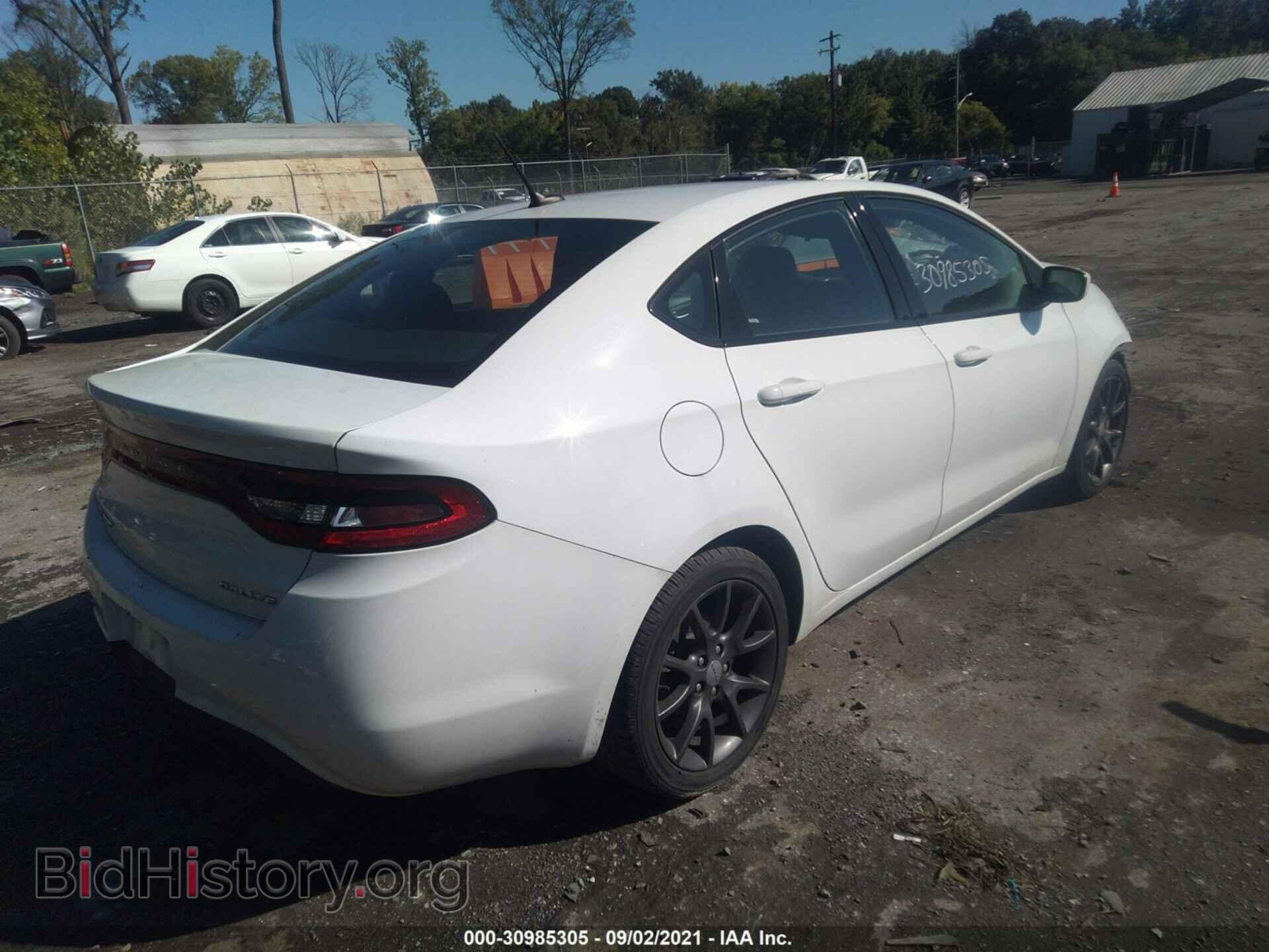 2016 DODGE DART - VIN: 1C3CDFFA4GD804149 - Фото 4