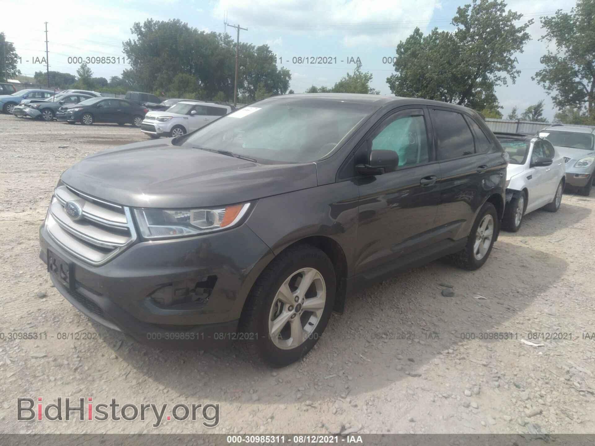 2017 FORD EDGE - VIN: 2FMPK4G91HBC53337 - Фото 2