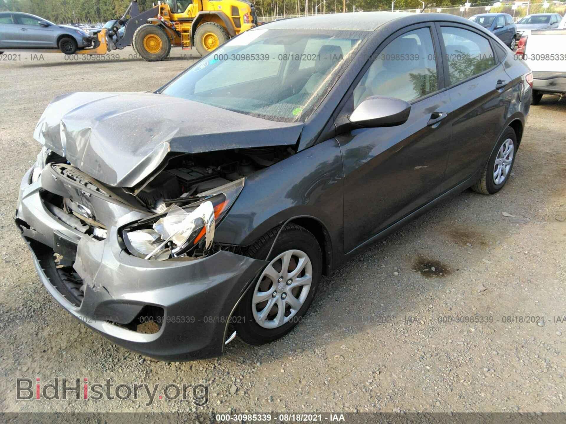2012 HYUNDAI ACCENT - VIN: KMHCT4AE1CU074302 - Фото 2