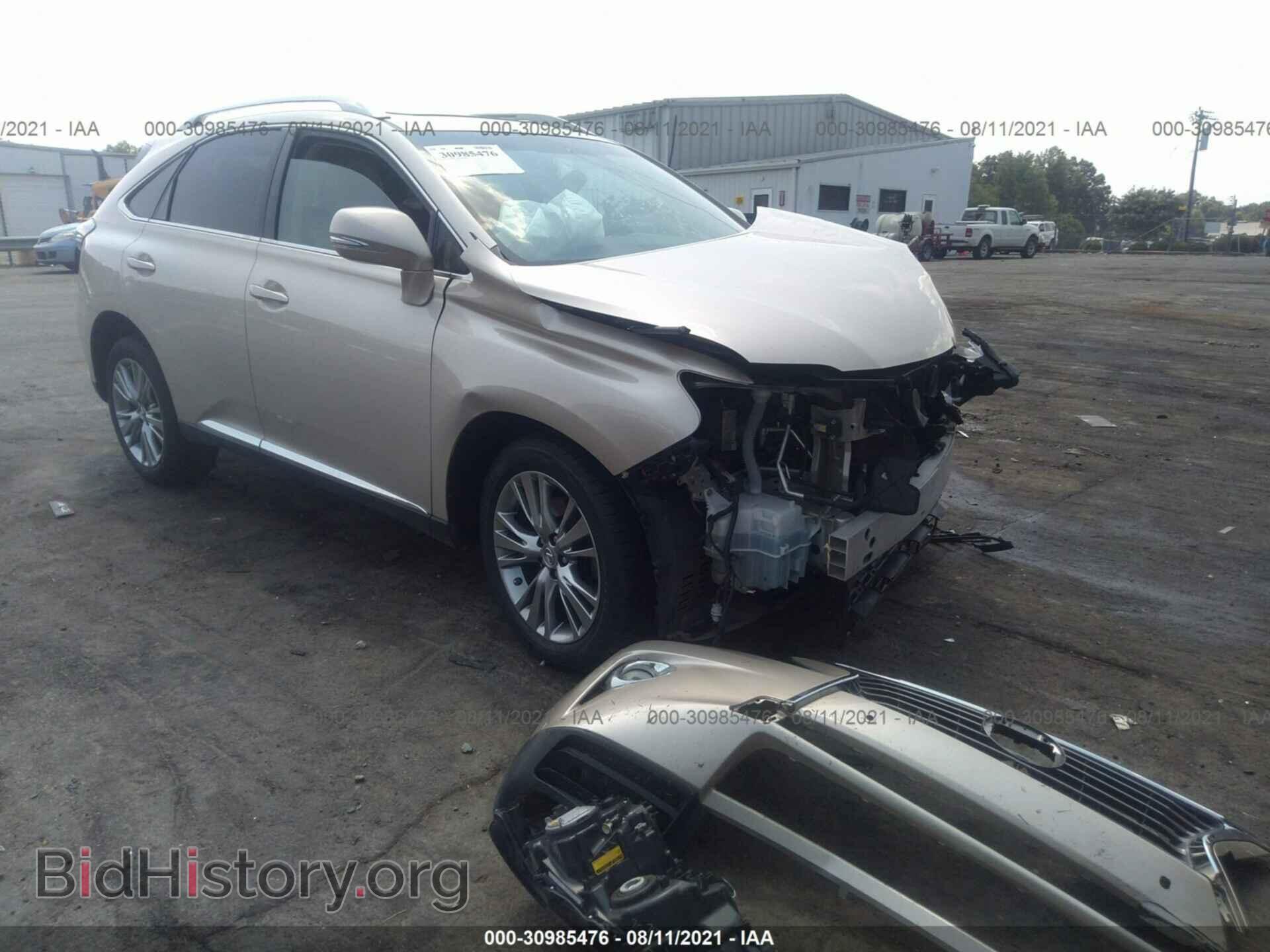 Фотография 2T2BK1BA0DC221880 - LEXUS RX 350 2013