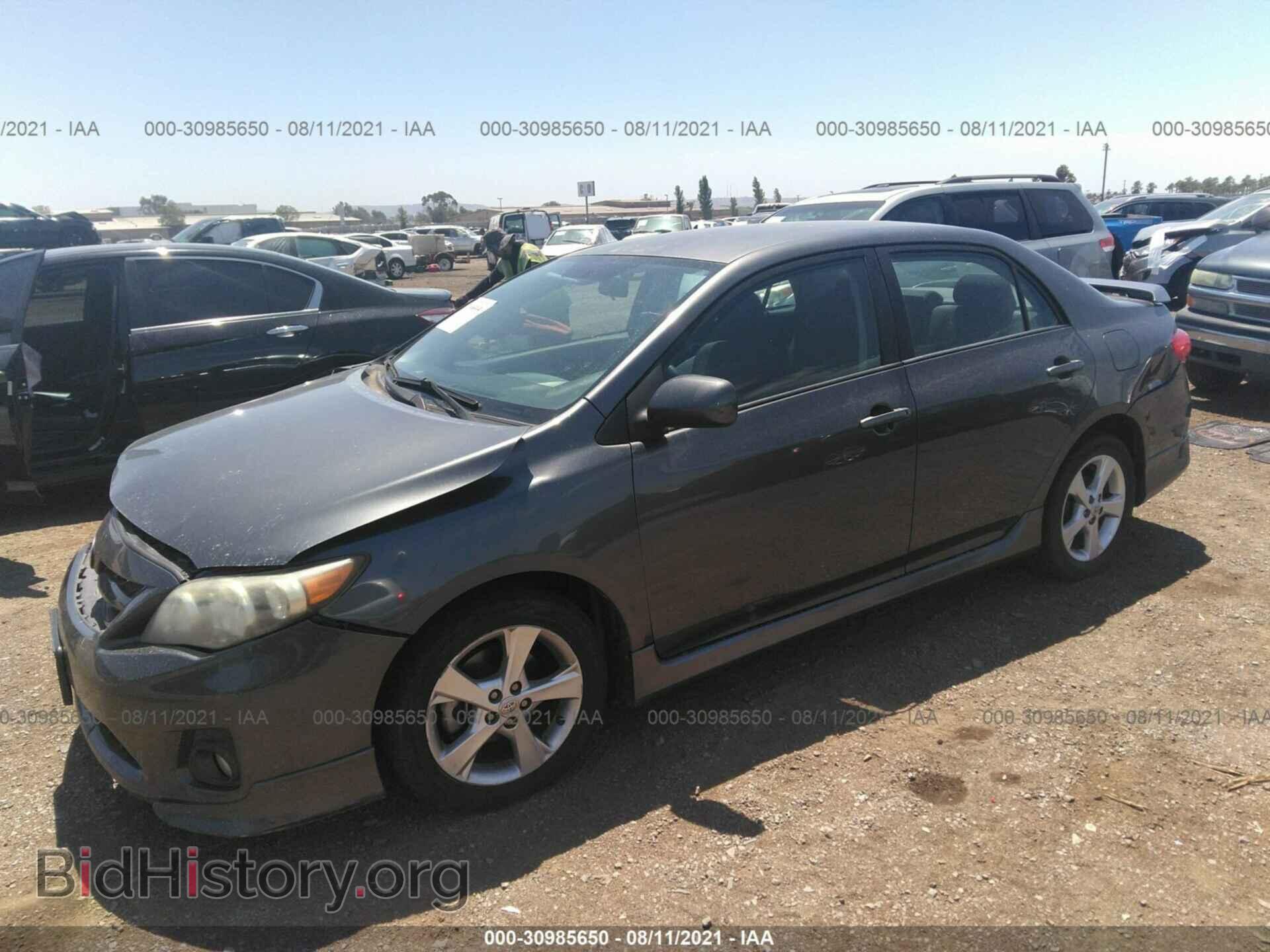 2011 TOYOTA COROLLA - VIN: 2T1BU4EE7BC715133 - Фото 2