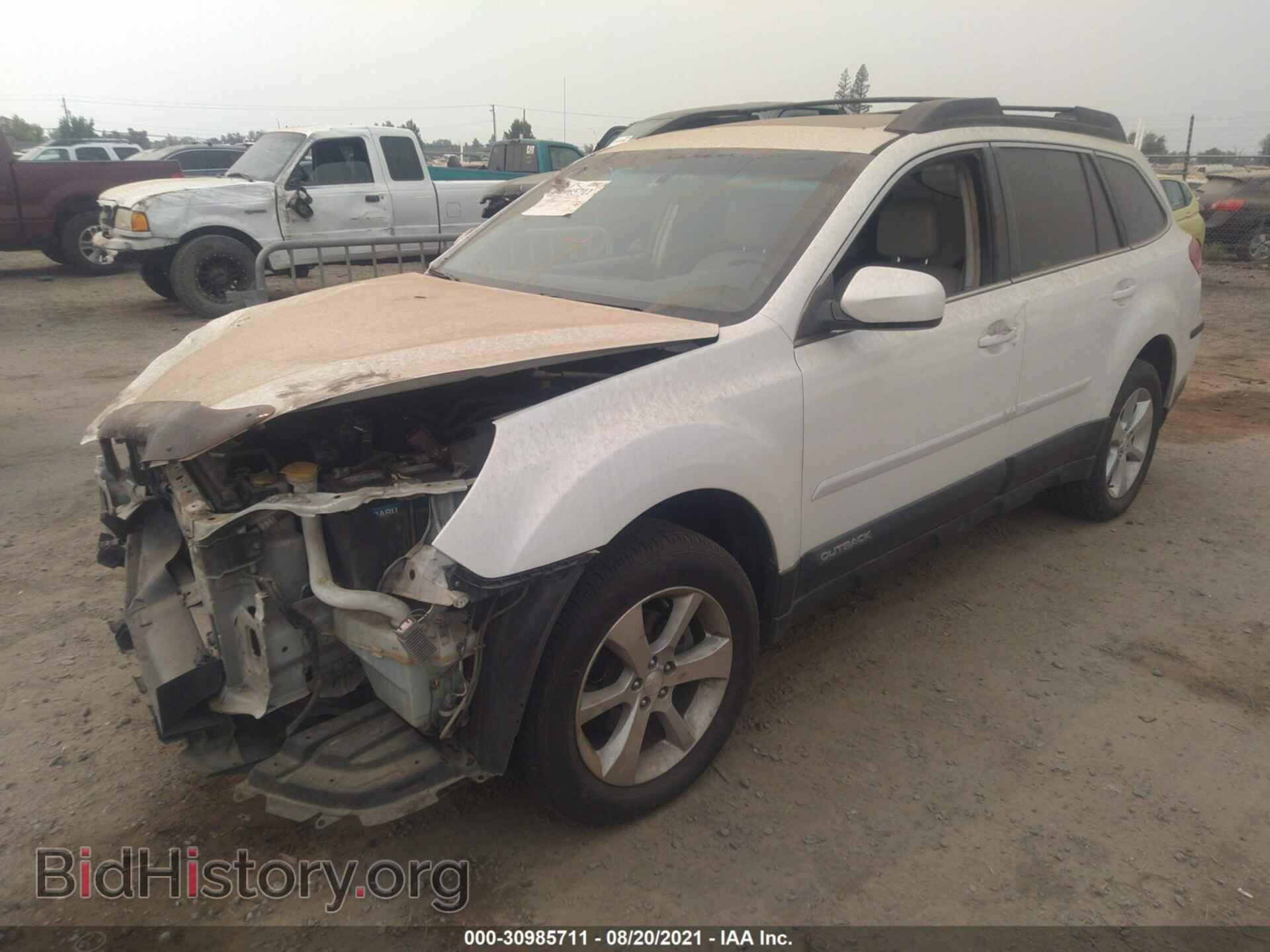 2013 SUBARU OUTBACK - VIN: 4S4BRBKC0D3321649 - Фото 2