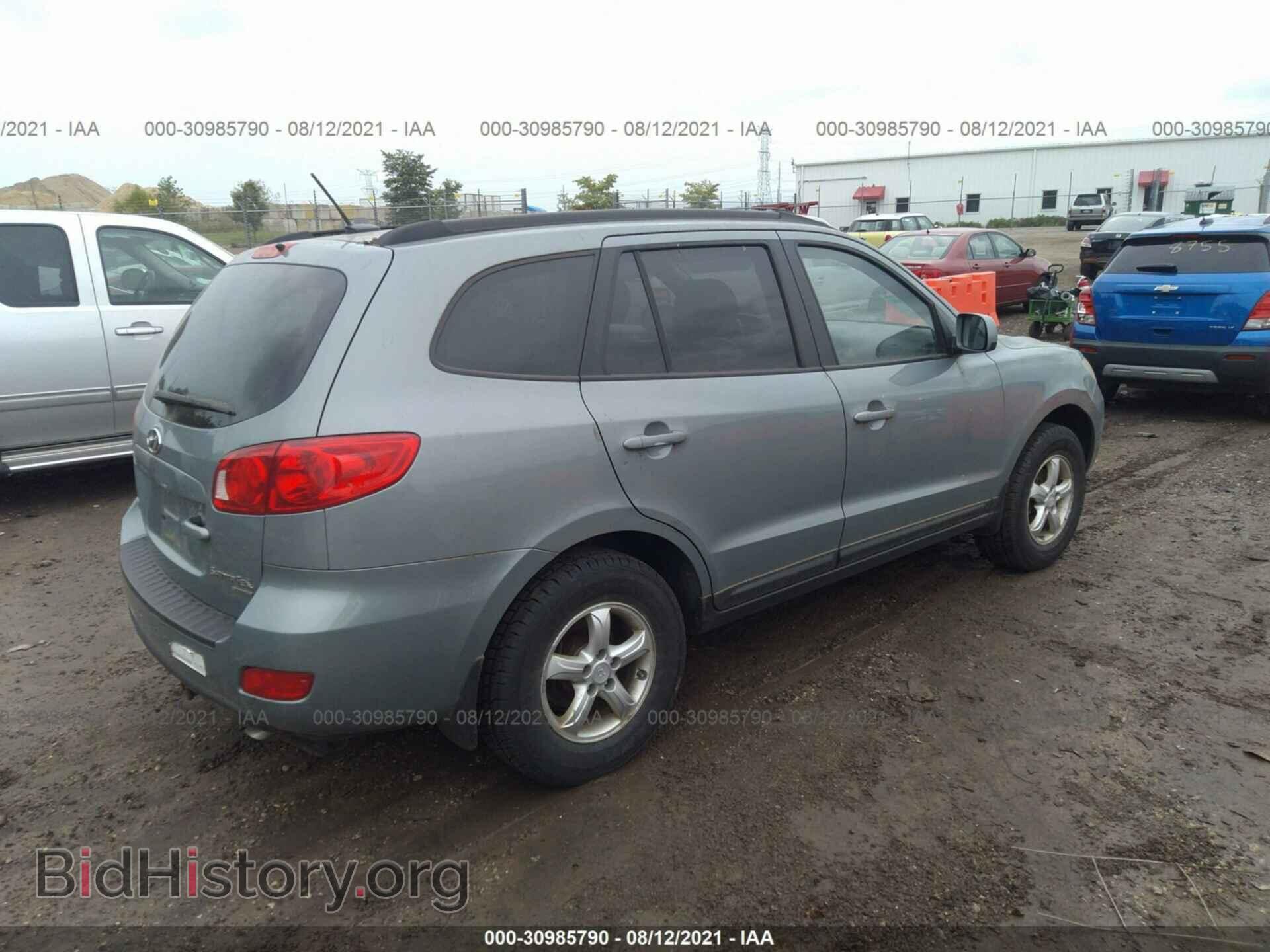 2008 HYUNDAI SANTA FE - VIN: 5NMSG73D98H140362 - Фото 4