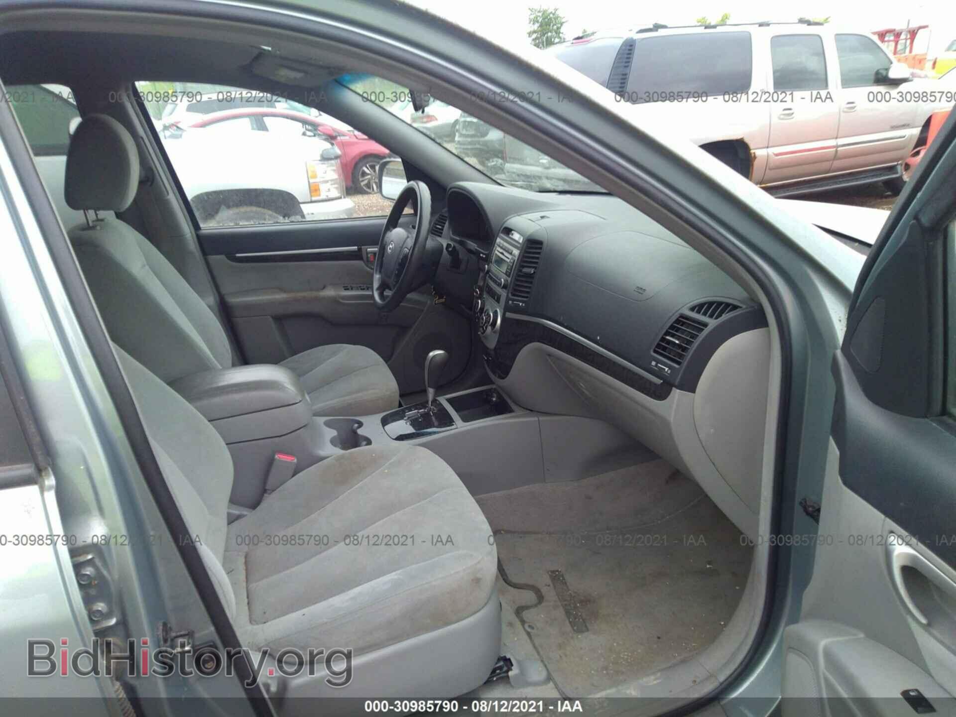 2008 HYUNDAI SANTA FE - VIN: 5NMSG73D98H140362 - Фото 5