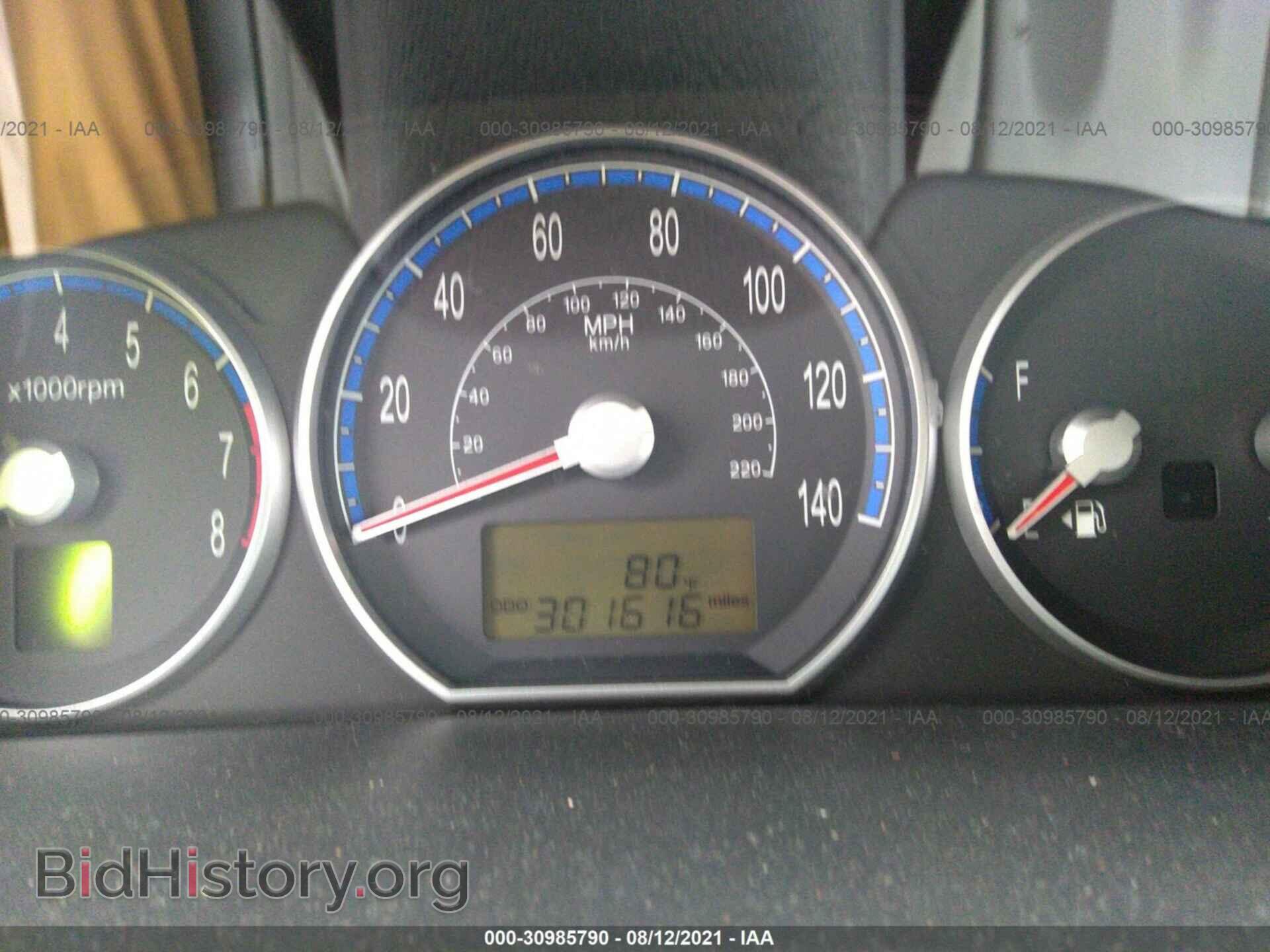 2008 HYUNDAI SANTA FE - VIN: 5NMSG73D98H140362 - Фото 7