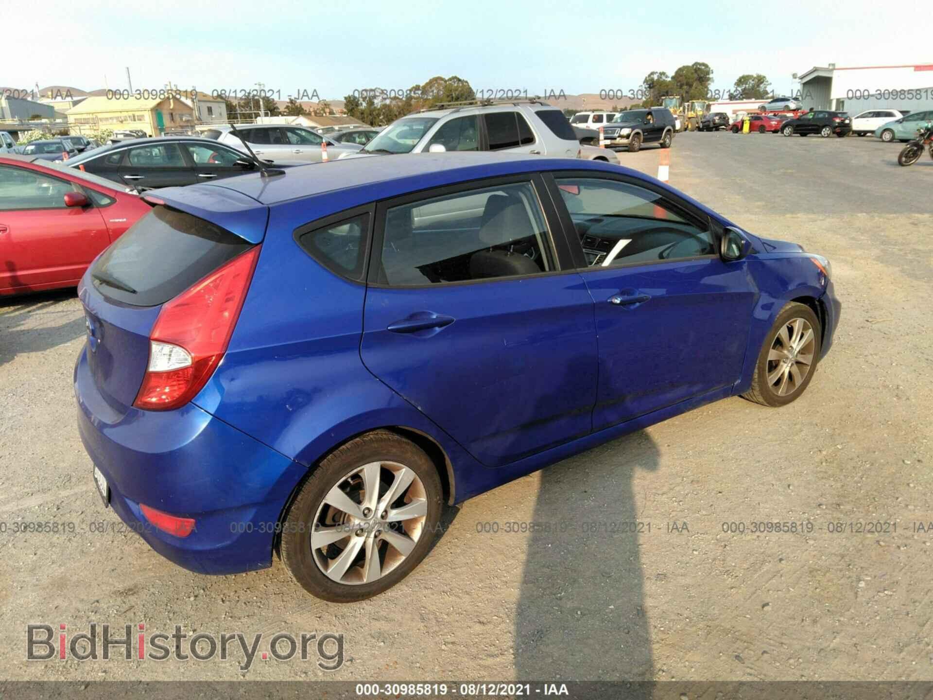 2012 HYUNDAI ACCENT - VIN: KMHCU5AE4CU018809 - Фото 4