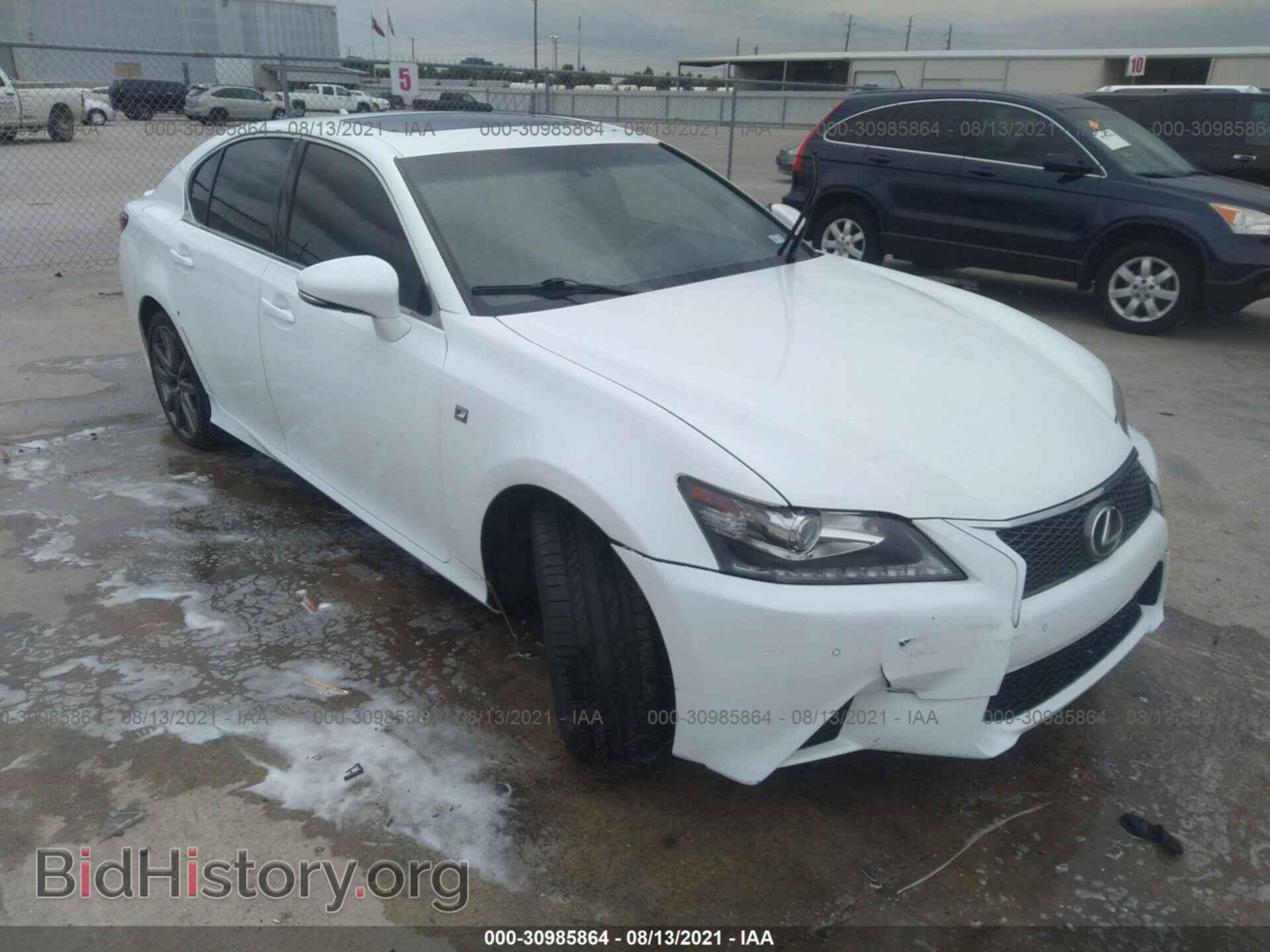 Фотография JTHBE1BL4E5035964 - LEXUS GS 350 2014