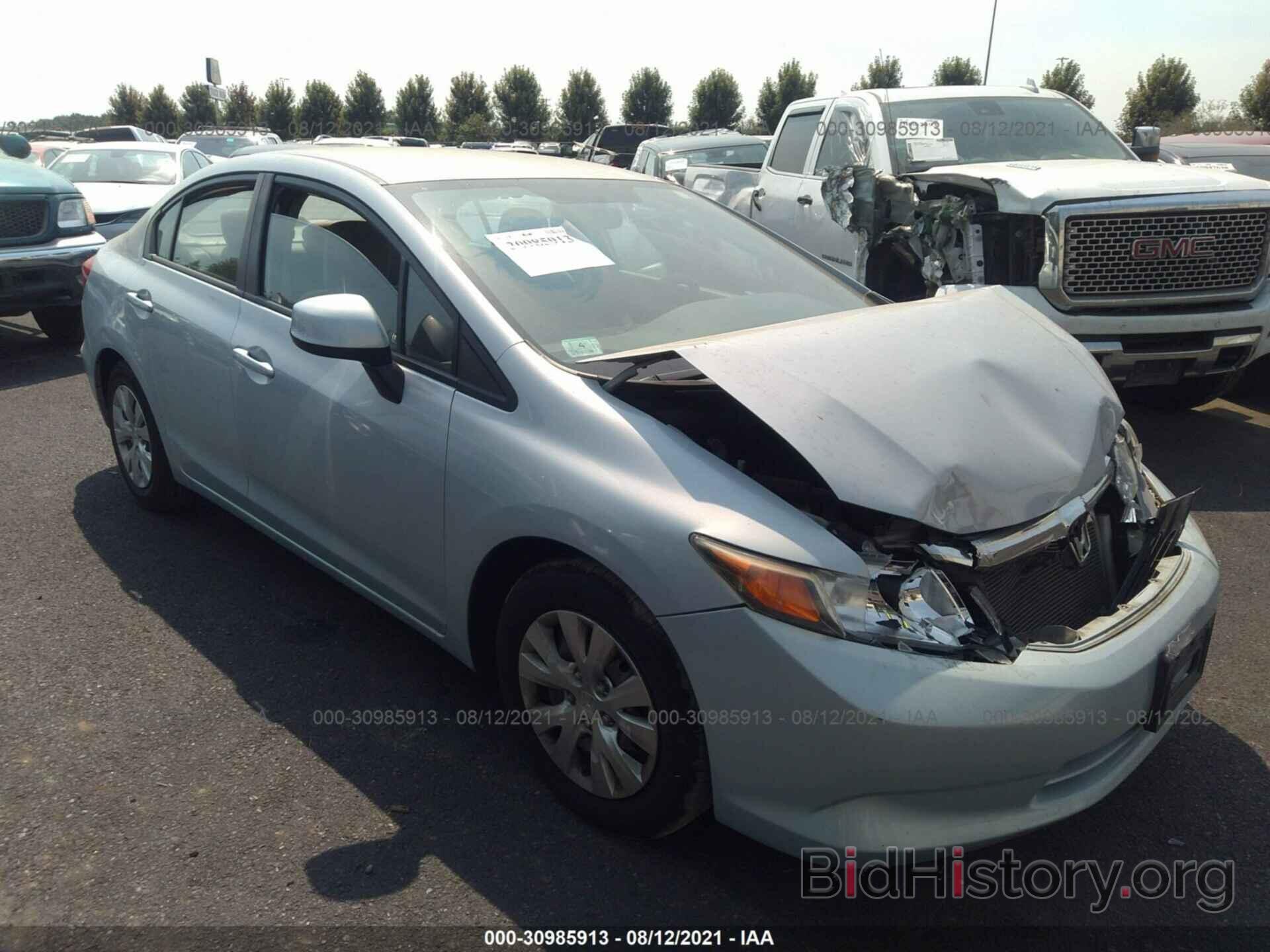 Photo 2HGFB2F59CH554139 - HONDA CIVIC SDN 2012