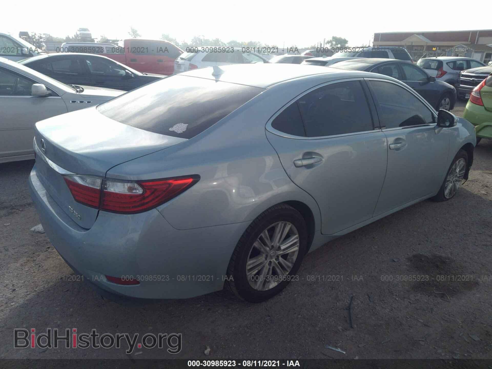 2013 LEXUS ES 350 - VIN: JTHBK1GG3D2031117 - Фото 4