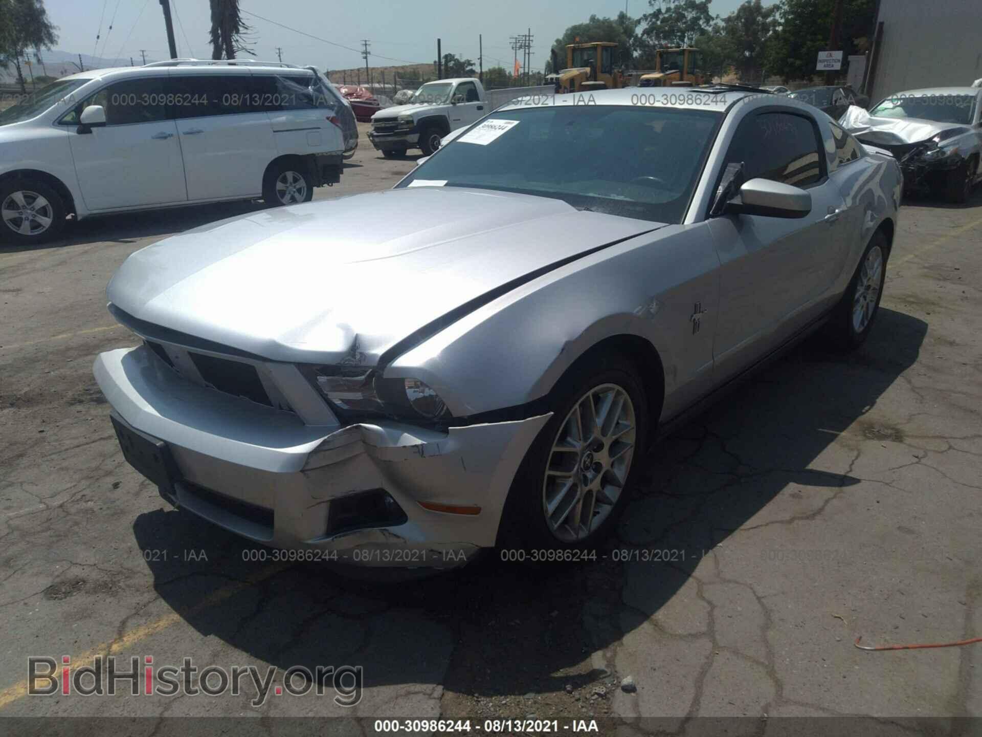 2012 FORD MUSTANG - VIN: 1ZVBP8AM1C5243776 - Фото 2