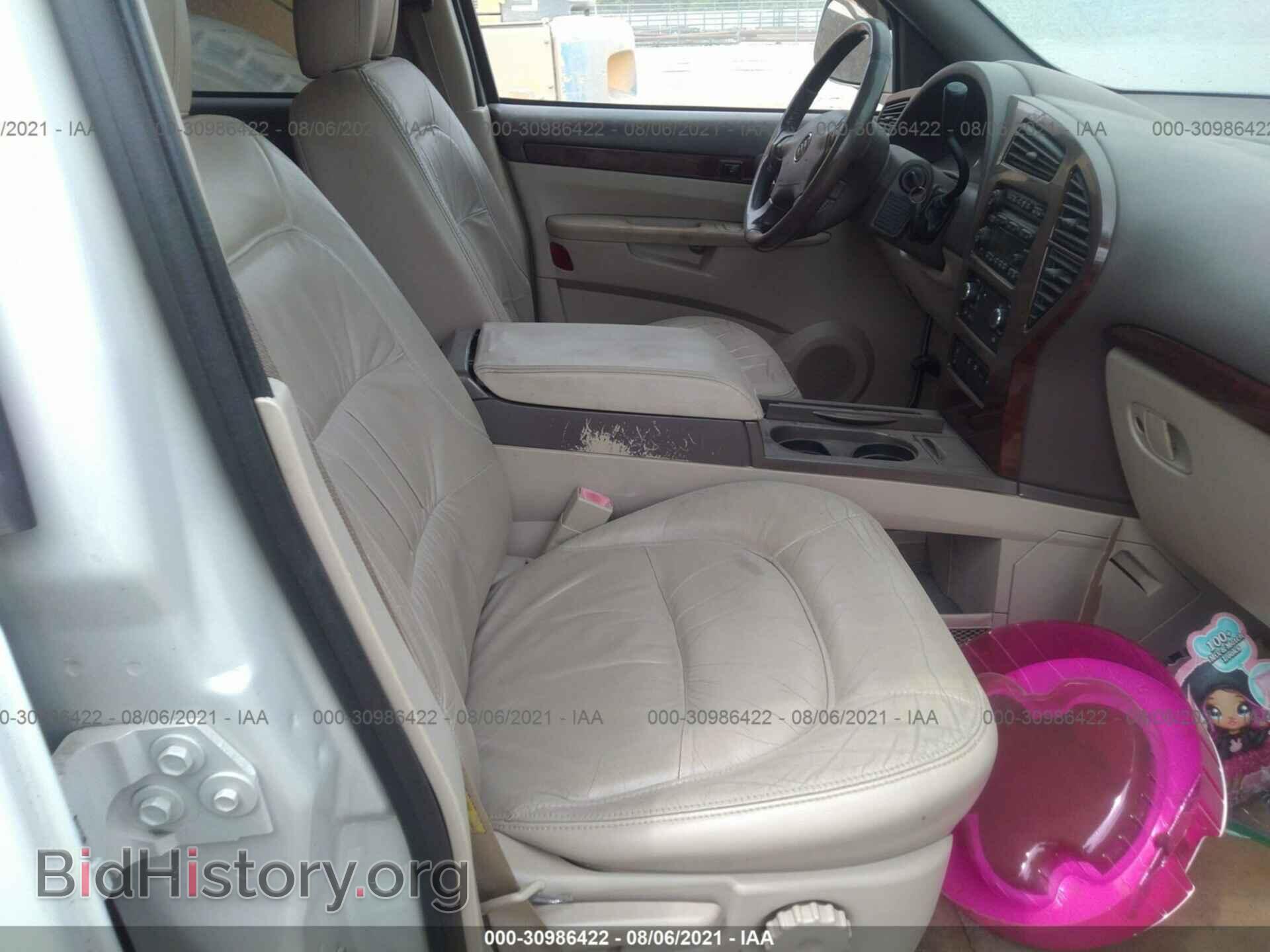 2006 BUICK RENDEZVOUS - VIN: 3G5DA03L26S524408 - Фото 5