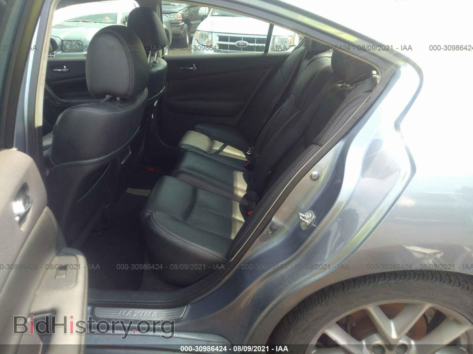 2011 NISSAN MAXIMA - VIN: 1N4AA5AP1BC856537 - Фото 8