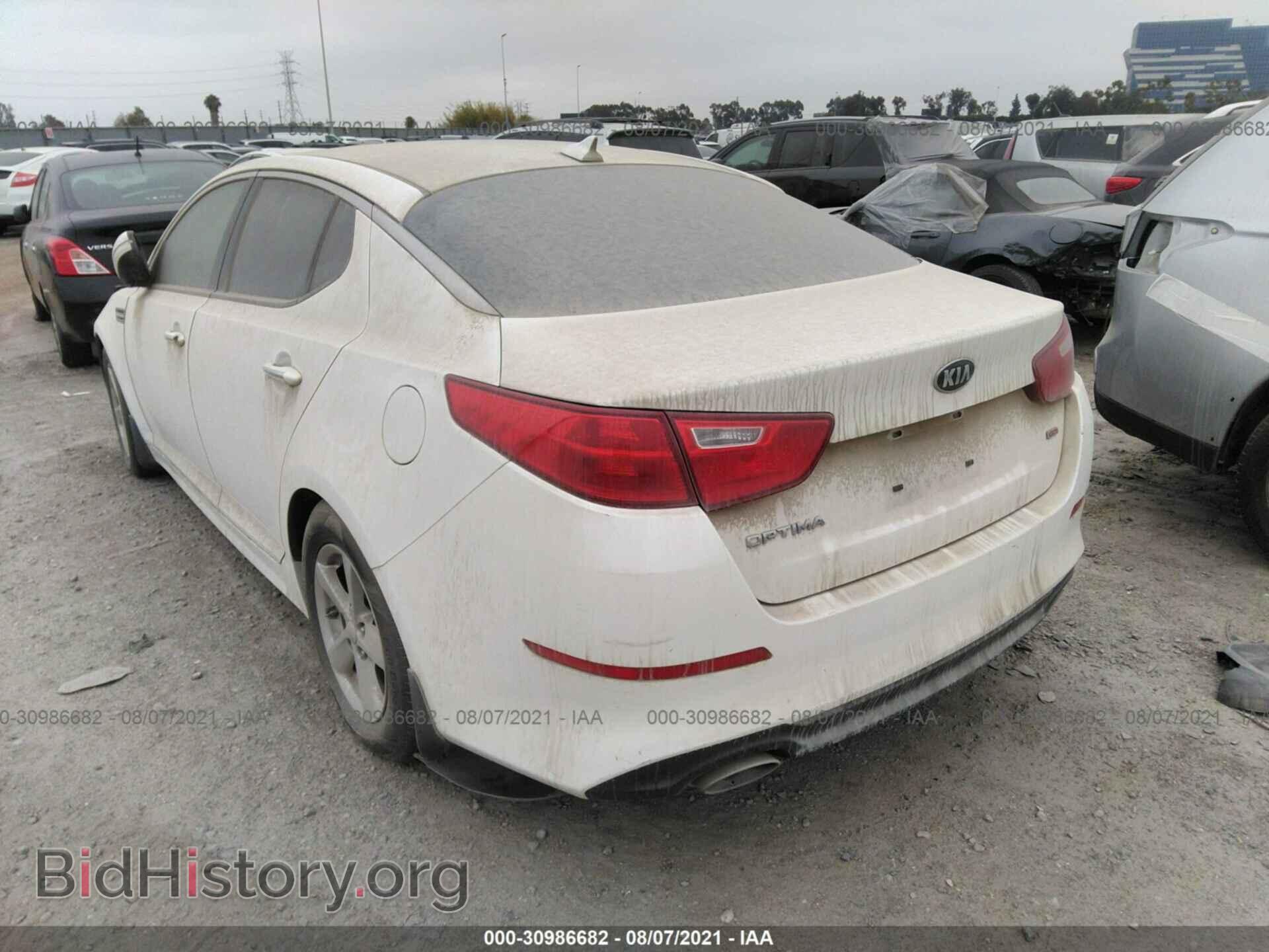 2015 KIA OPTIMA - VIN: KNAGM4A76F5589361 - Фото 3