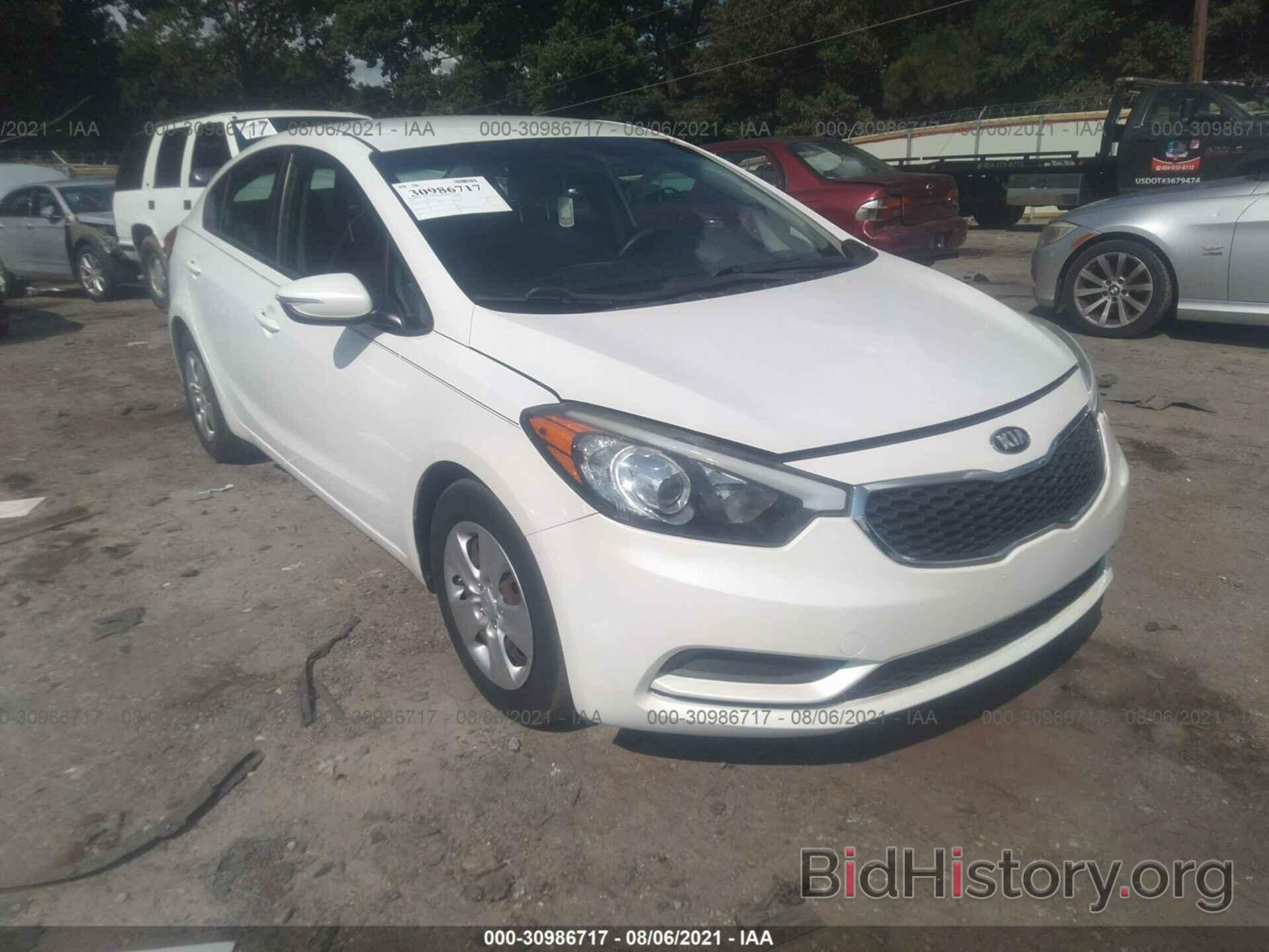 Photo KNAFX4A60F5317365 - KIA FORTE 2015