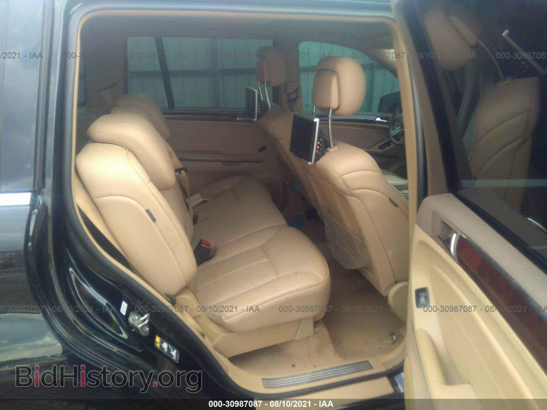 2012 MERCEDES-BENZ GL-CLASS - VIN: 4JGBF2FE8CA796903 - Фото 8