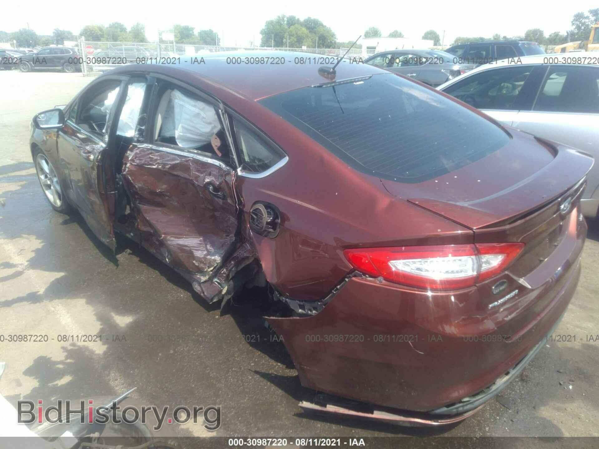 2016 FORD FUSION - VIN: 3FA6P0H79GR297096 - Фото 3