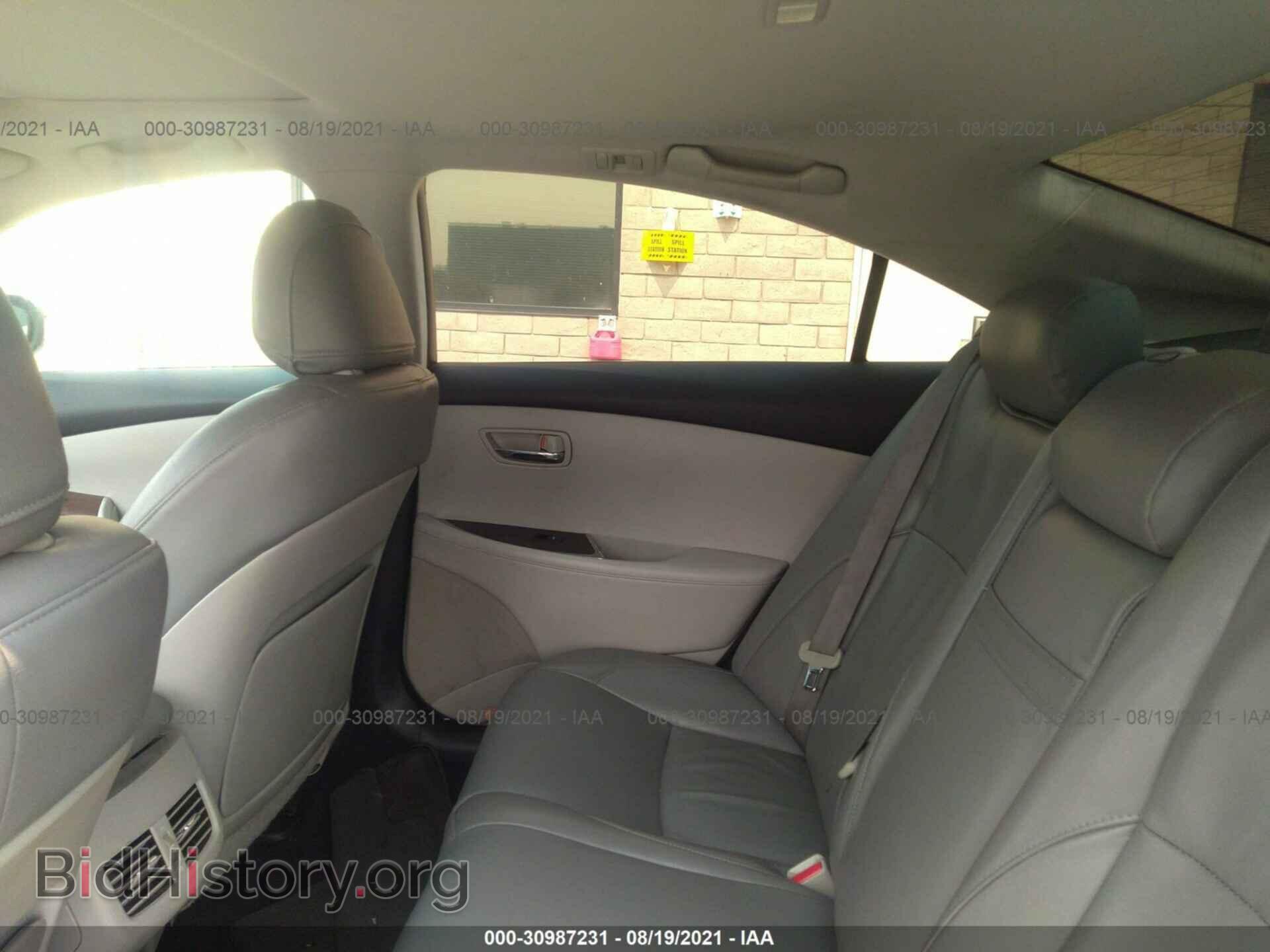 2011 LEXUS ES 350 - VIN: JTHBK1EG6B2424285 - Фото 8