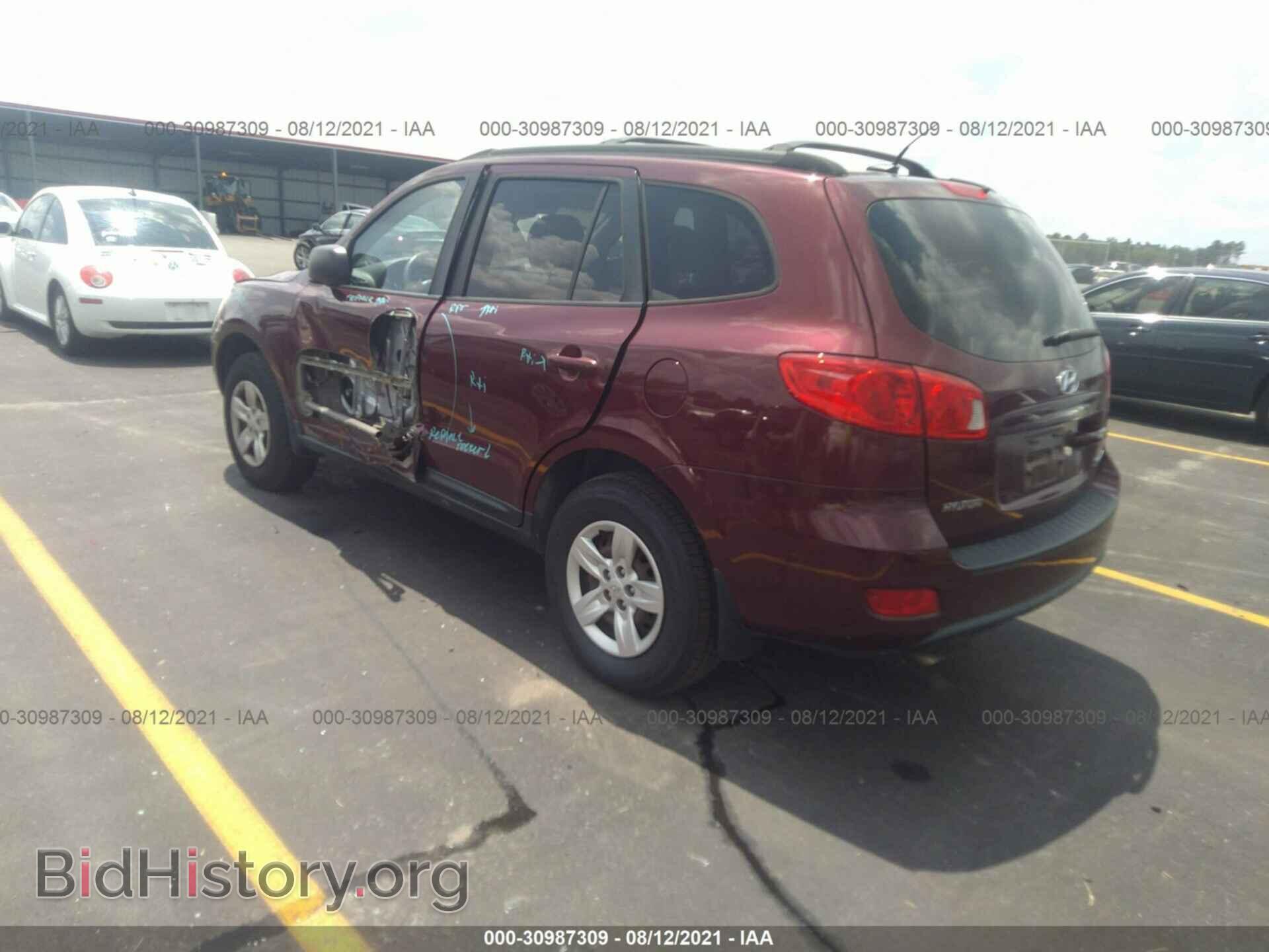 2009 HYUNDAI SANTA FE - VIN: 5NMSG13D99H317510 - Фото 3