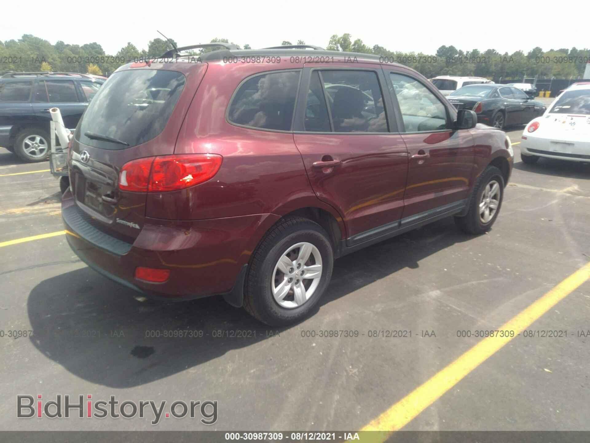 2009 HYUNDAI SANTA FE - VIN: 5NMSG13D99H317510 - Фото 4