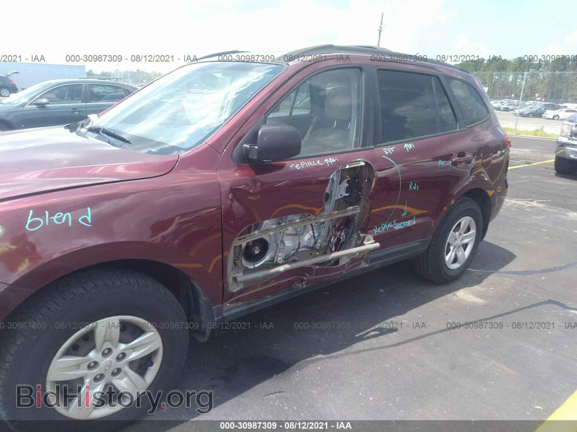 2009 HYUNDAI SANTA FE - VIN: 5NMSG13D99H317510 - Фото 6