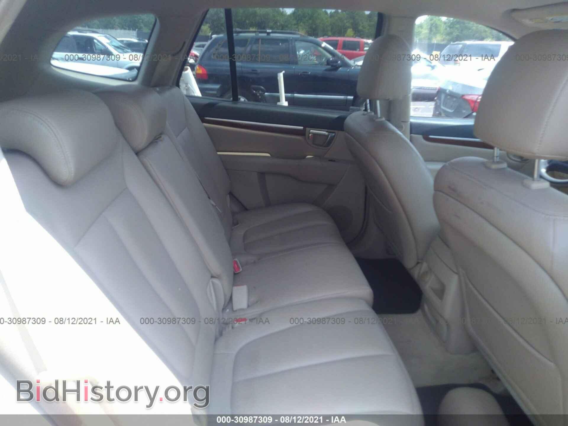 2009 HYUNDAI SANTA FE - VIN: 5NMSG13D99H317510 - Фото 8
