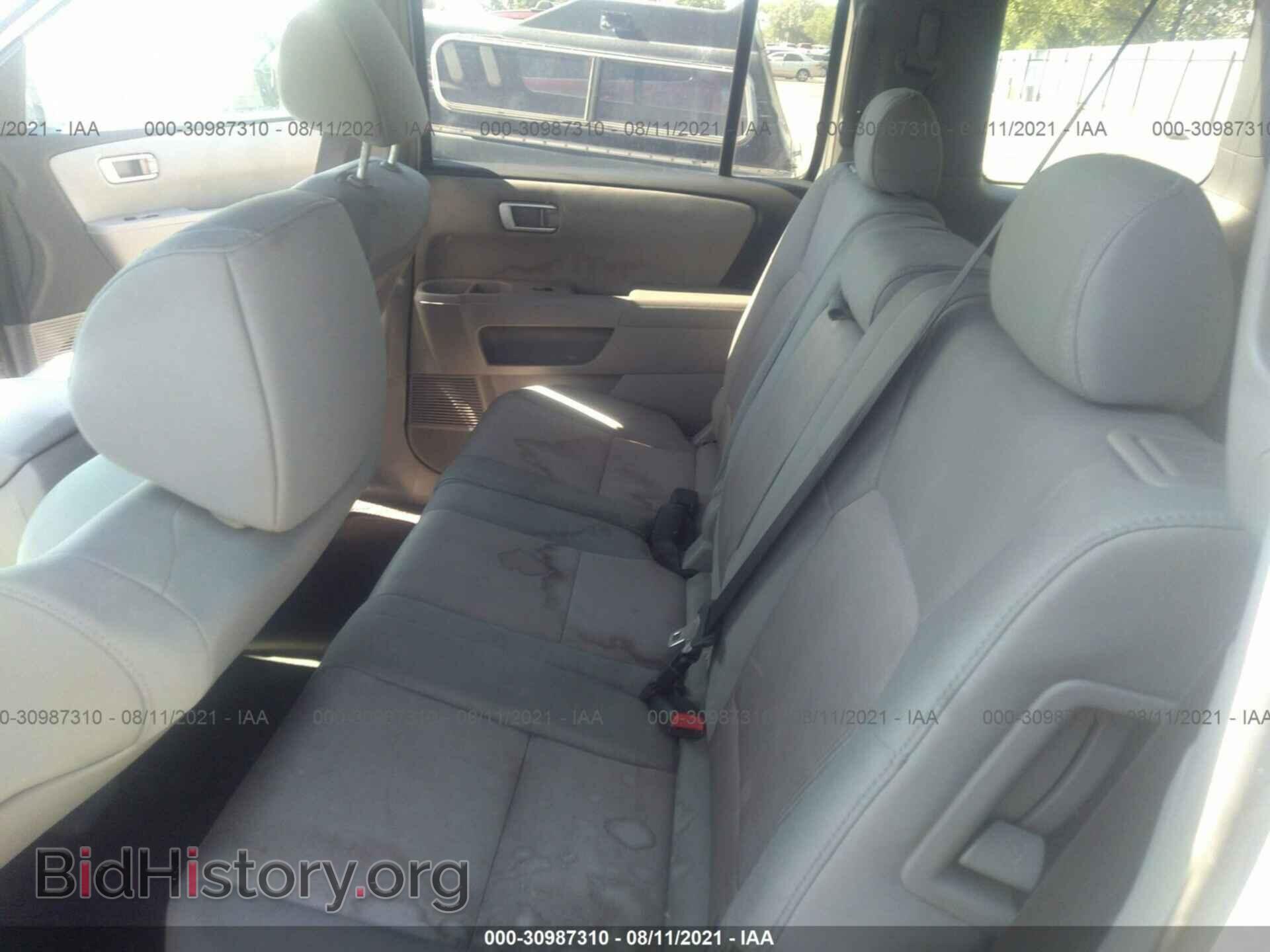 2009 HONDA PILOT - VIN: 5FNYF48439B030883 - Photo 8