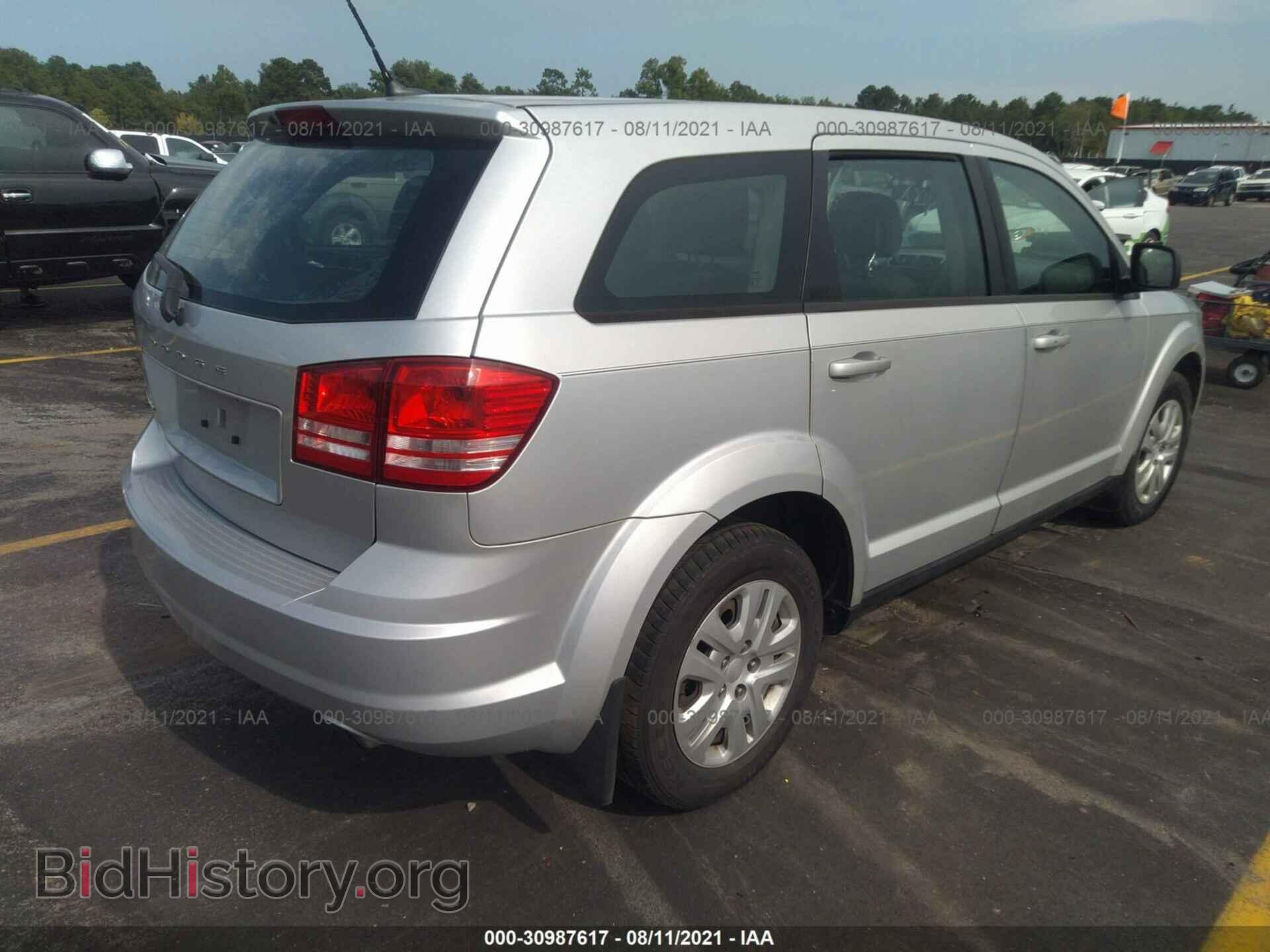 2014 DODGE JOURNEY - VIN: 3C4PDCAB4ET235452 - Фото 4