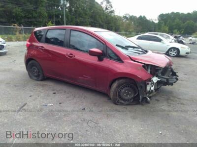2016 Nissan VERSA NOTE S Plus, red — VIN 3N1CE2CP0GL390780, IAAI