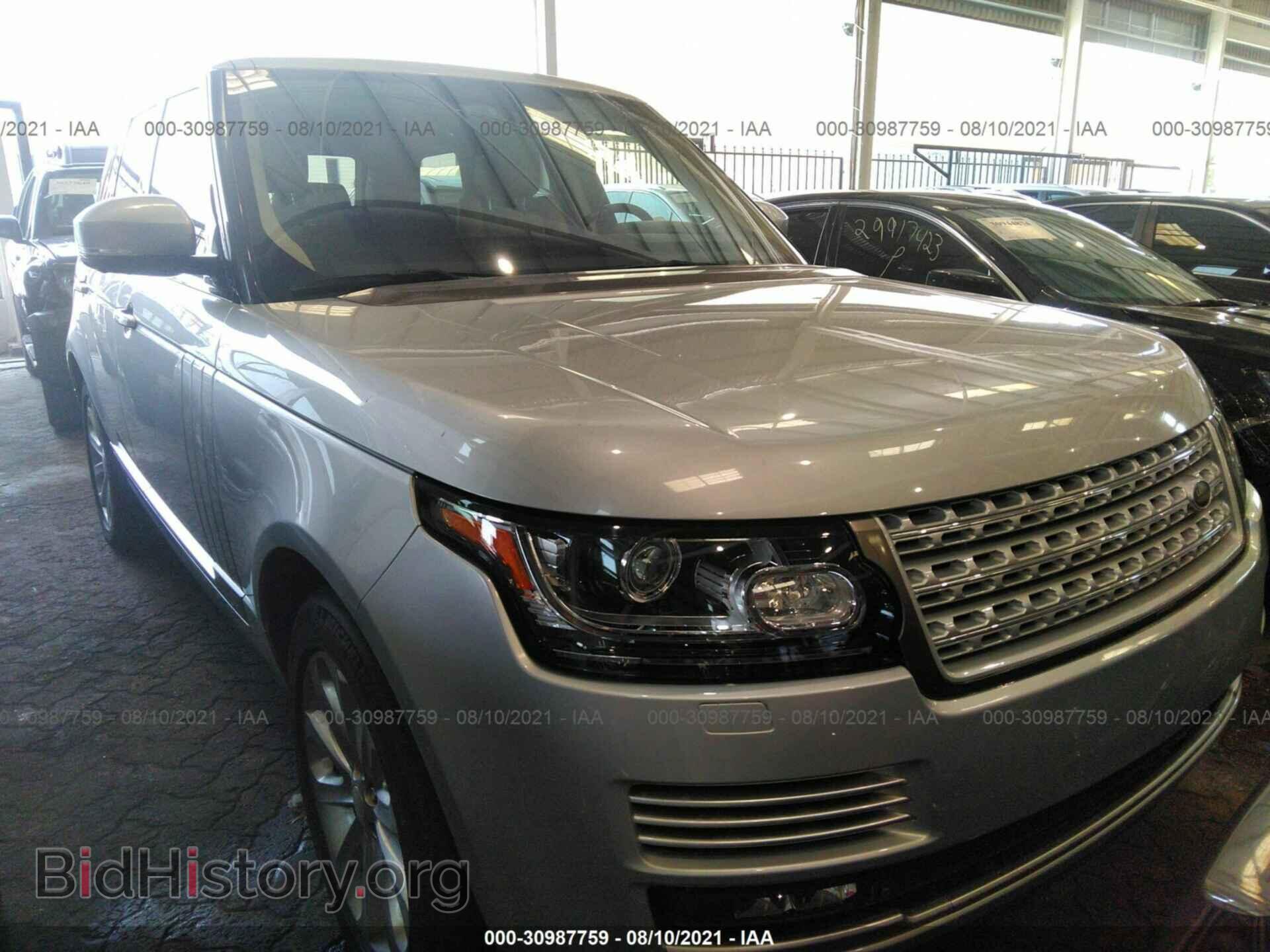 Photo 000GS2WF3EA152011 - LAND ROVER RANGE ROVER 2014